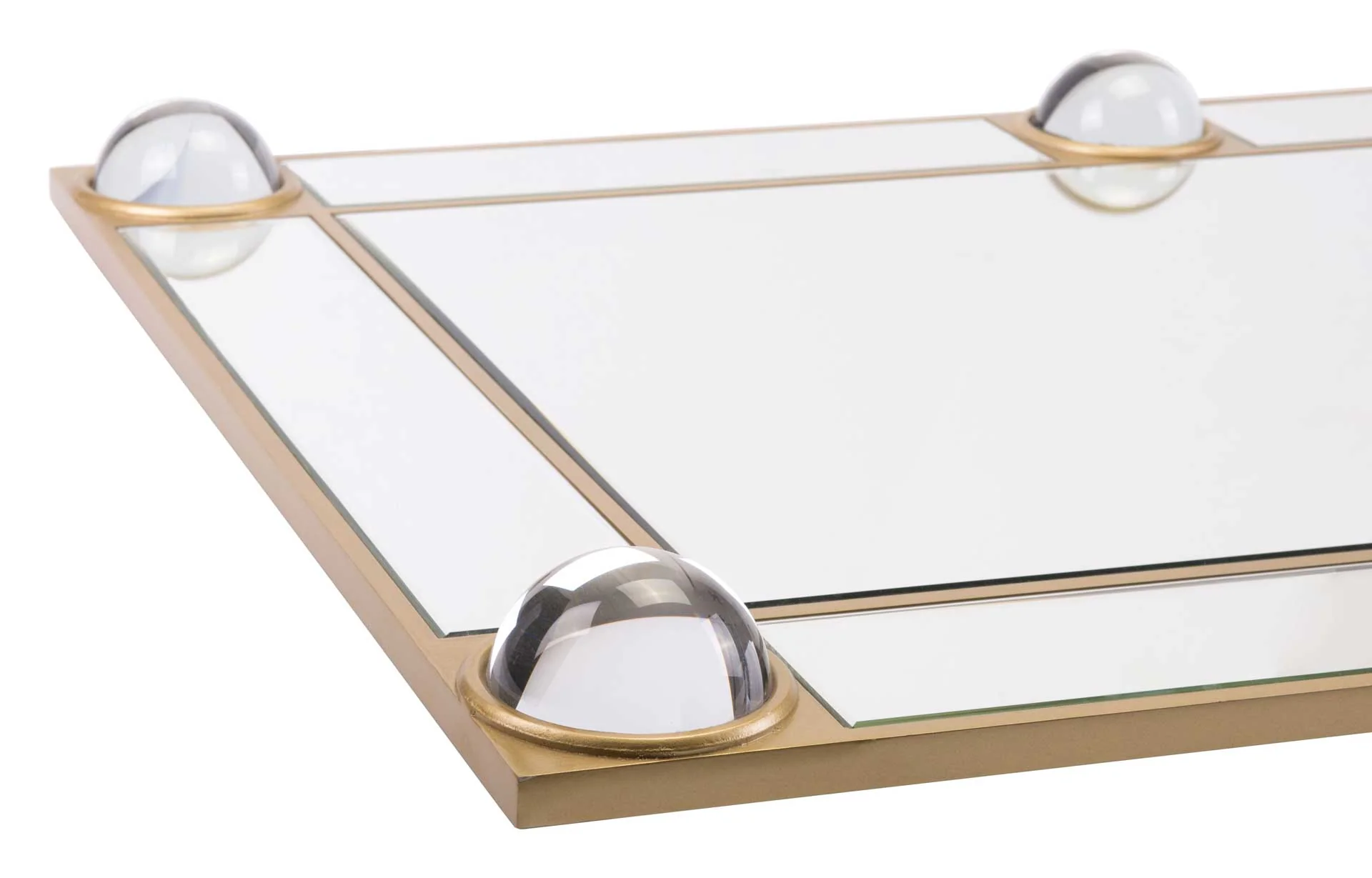 Lucite Orbs Rectangular Mirror - Image 4