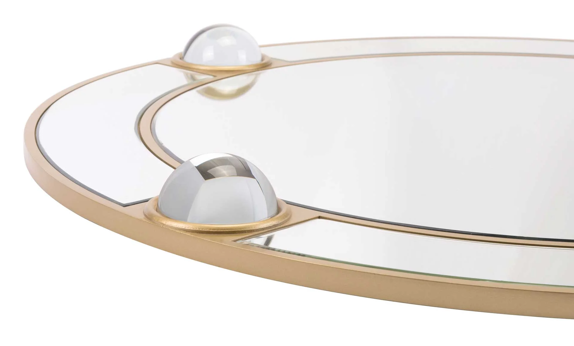 Lucite Orbs Round Mirror - Image 4