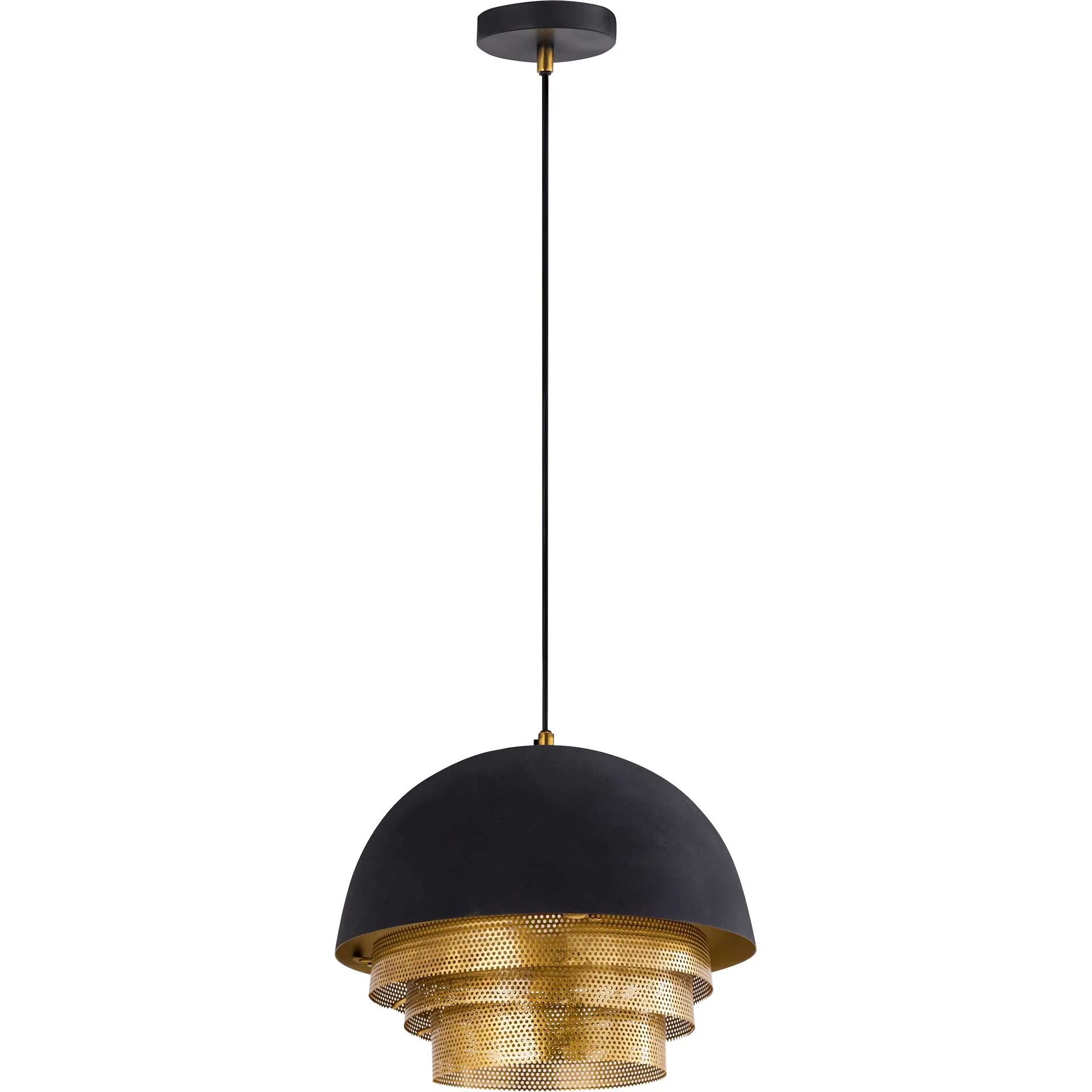 Lucretius Pendant Black/Gold - Image 11