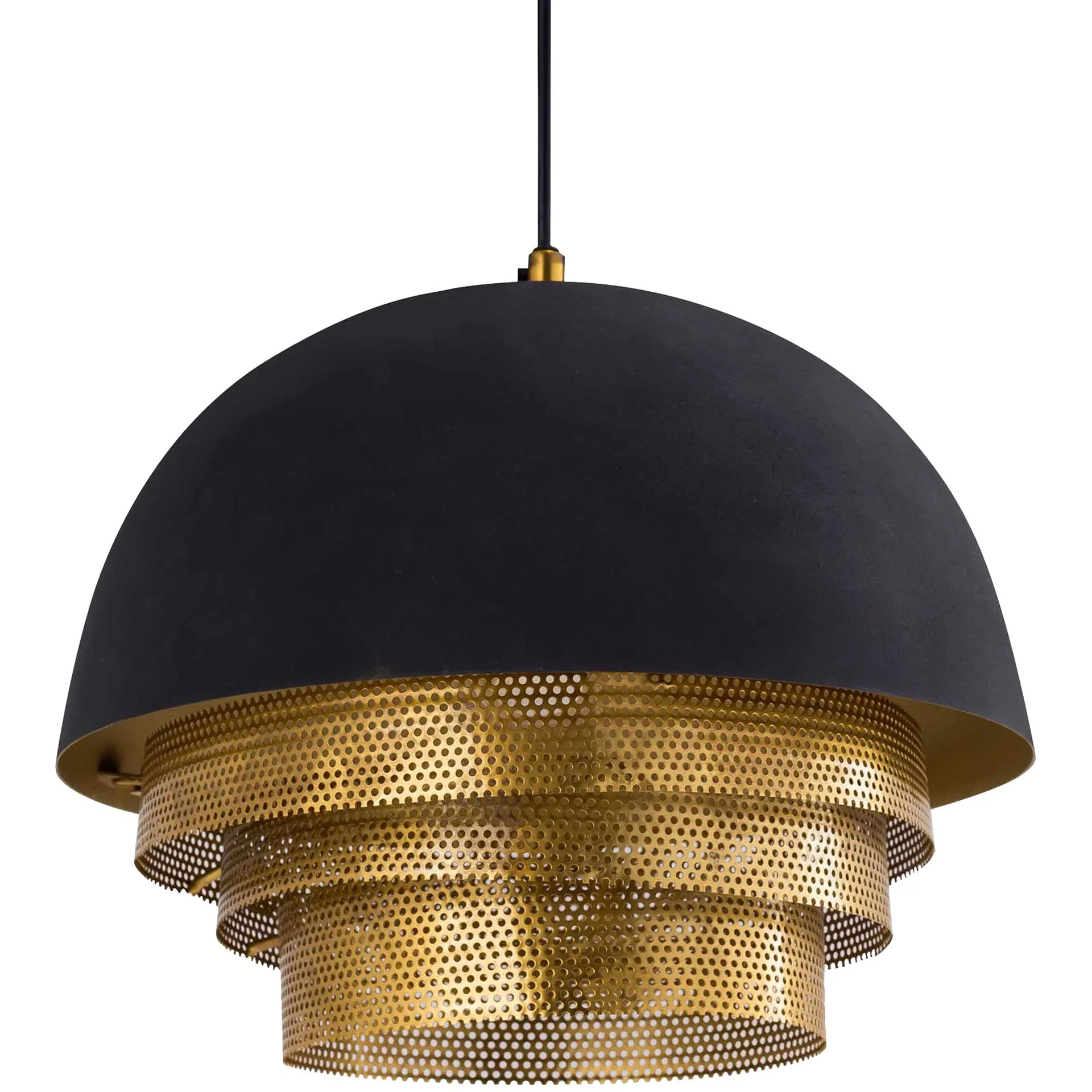 Lucretius Pendant Black/Gold - Image 8