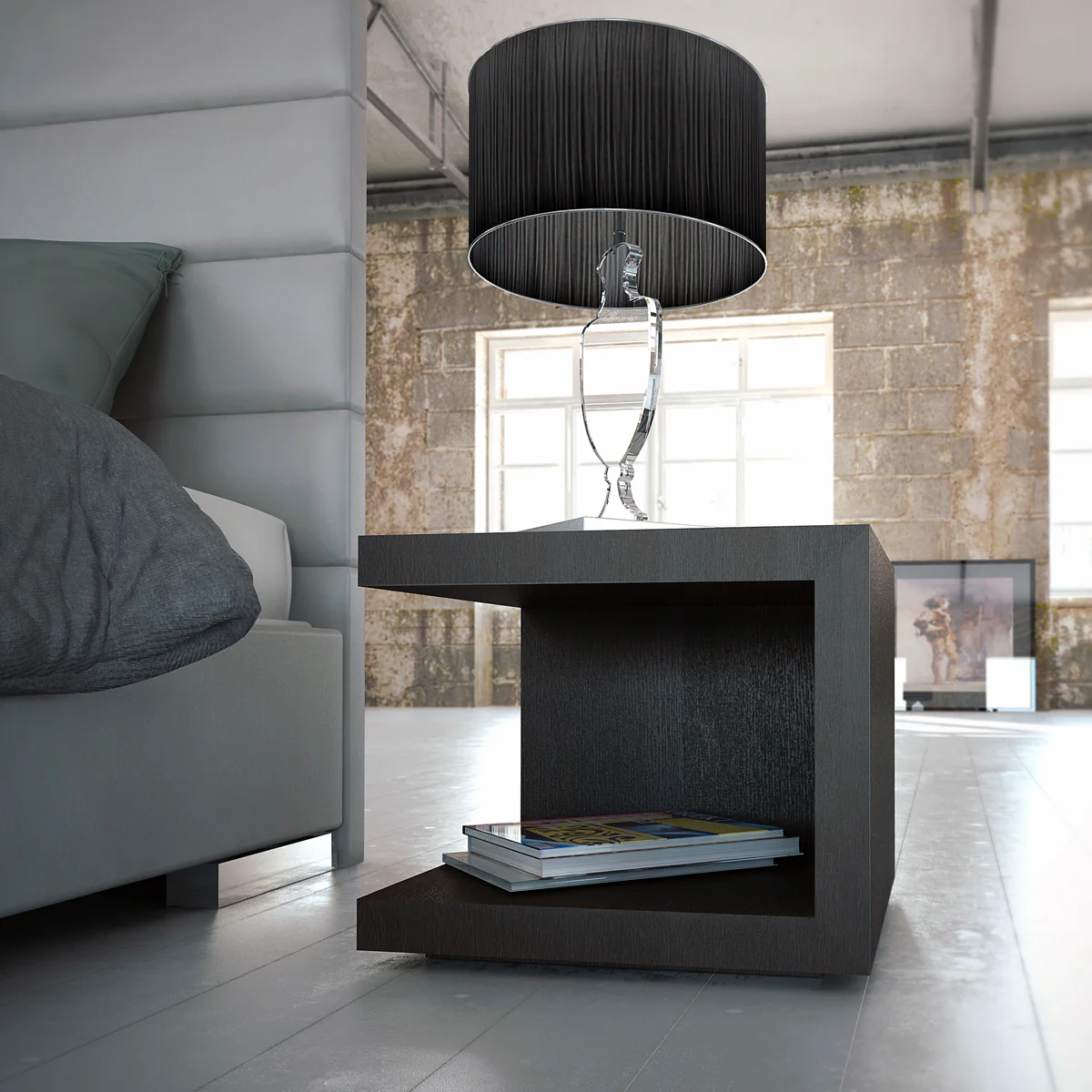 Ludlow Nightstand Wenge - Image 4