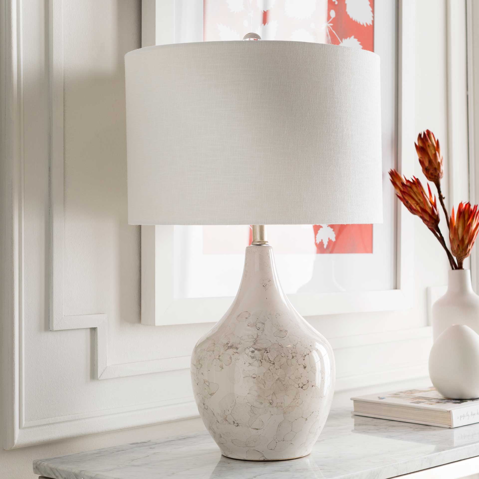 Luhan Table Lamp White/Multi-Colored/Off-White - Image 6