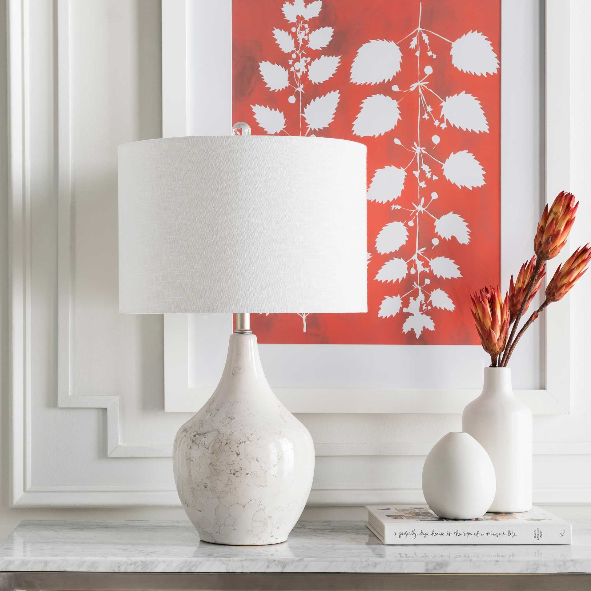 Luhan Table Lamp White/Multi-Colored/Off-White - Image 7