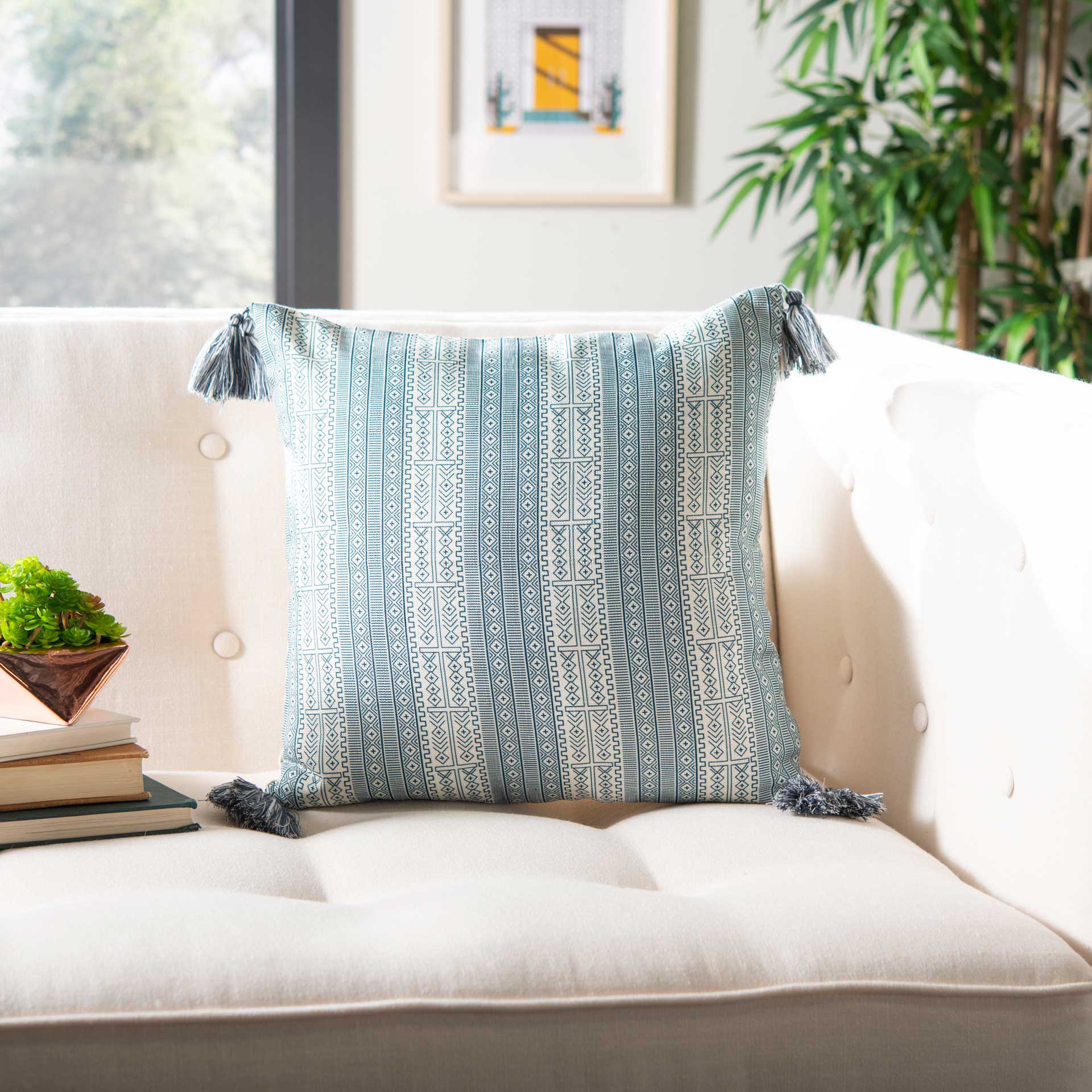 Luna Pillow White/Gray - Image 5