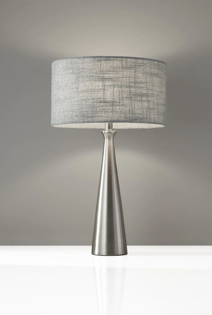 Luna Table Lamp Steel - Image 2