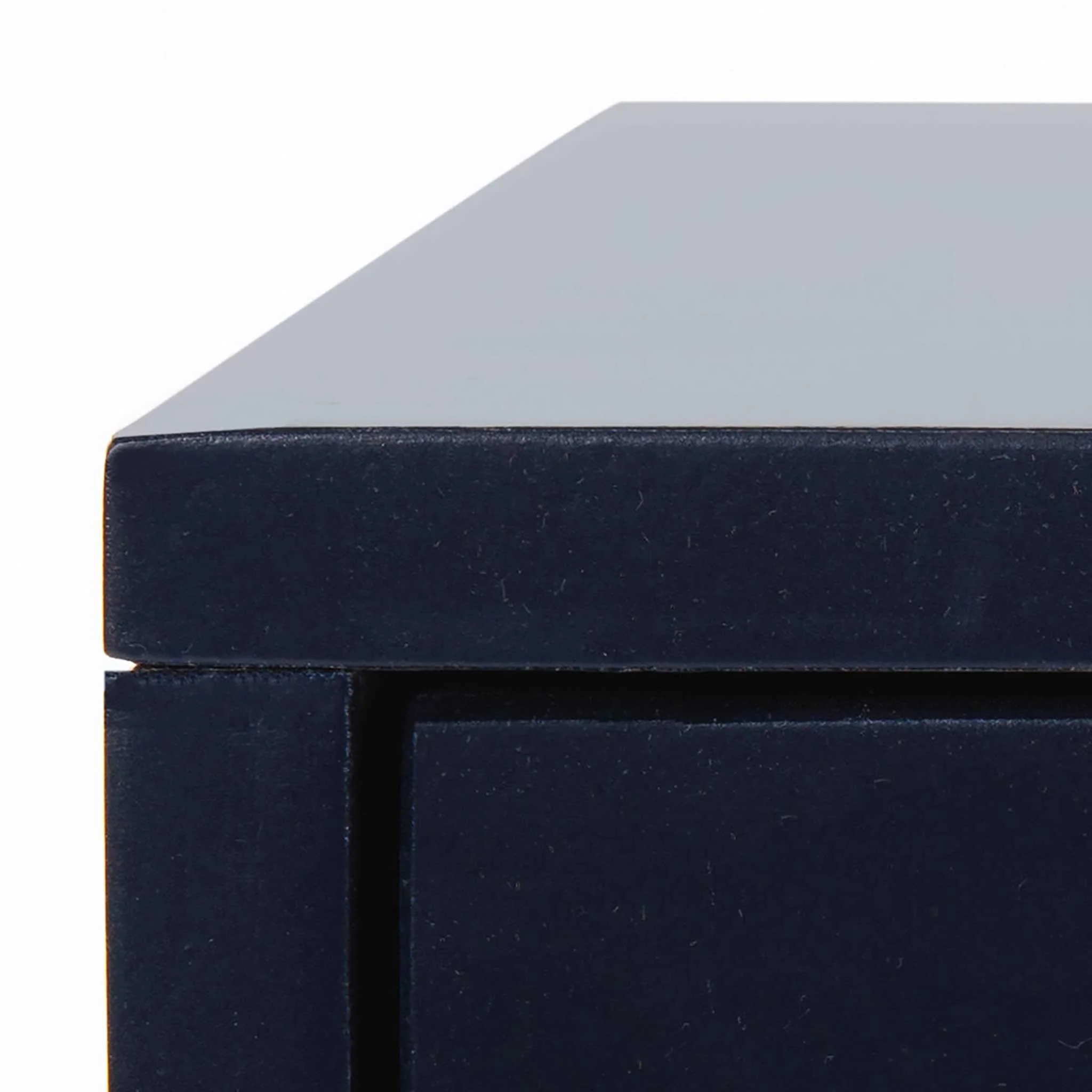Lydia Gold Cap Nightstand Navy - Image 5