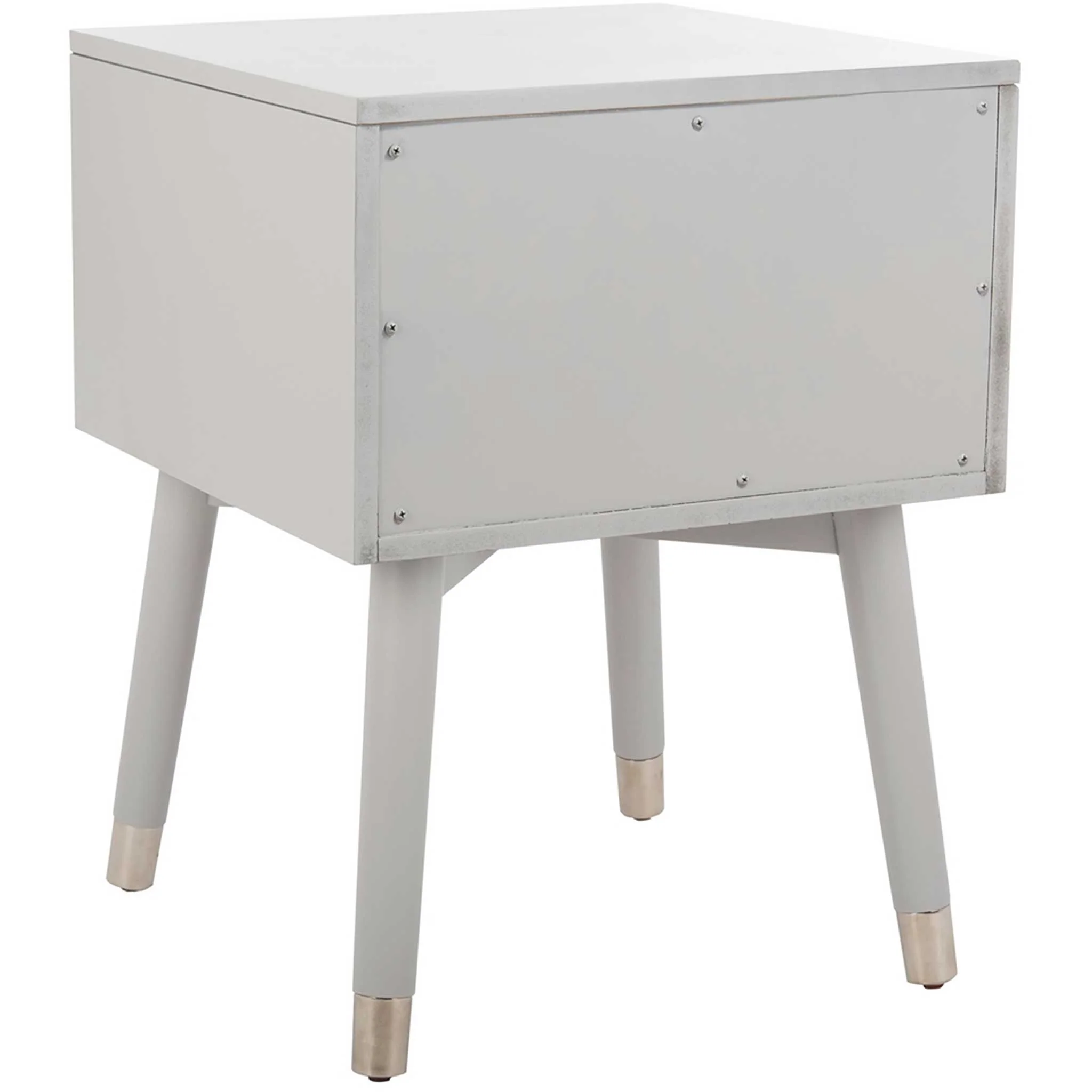 Lydia Silver Cap Nightstand Gray - Image 3