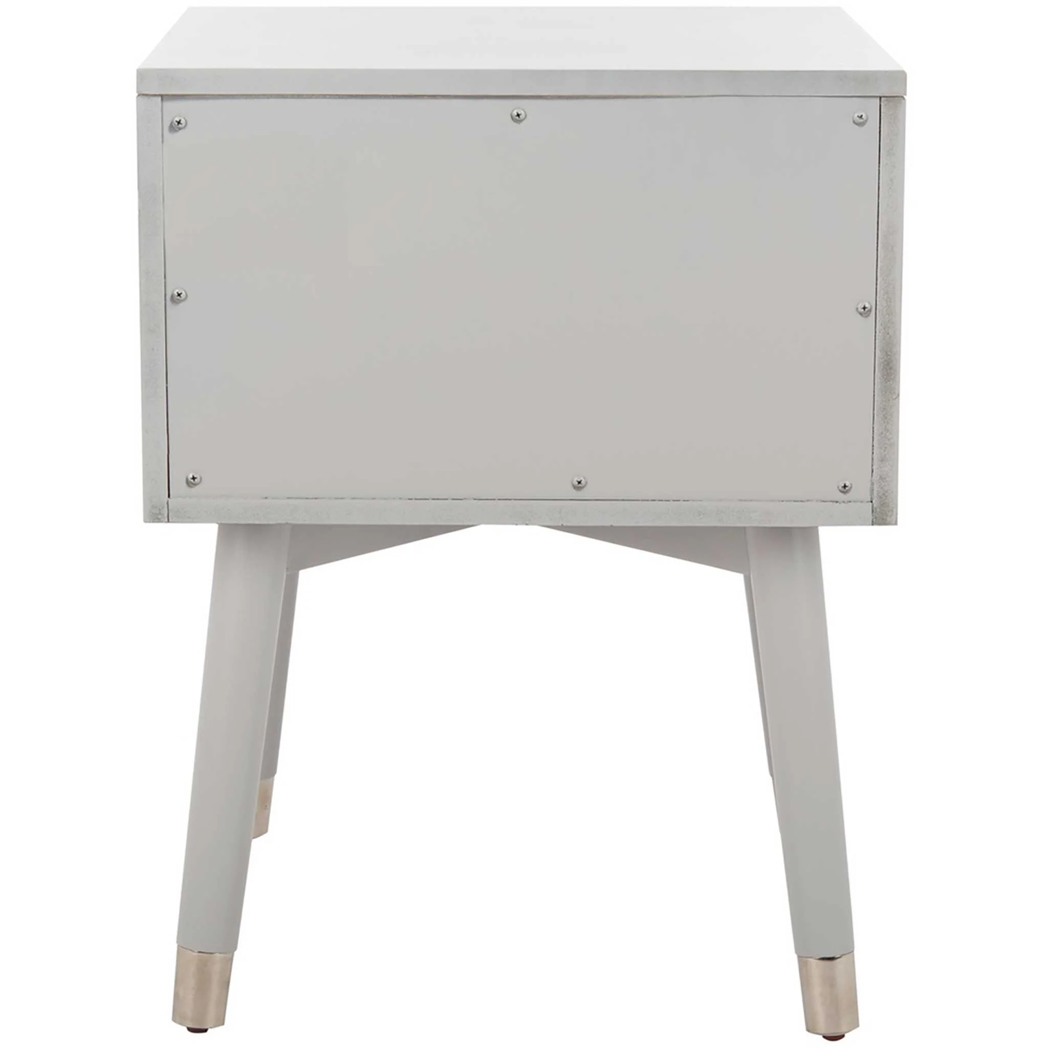 Lydia Silver Cap Nightstand Gray - Image 4