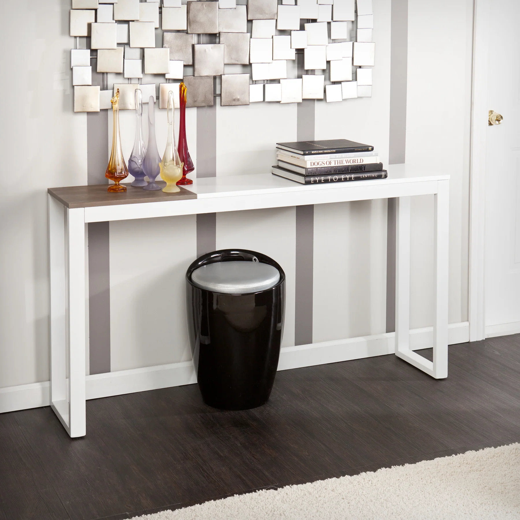 Lydock Console Table White - Image 4