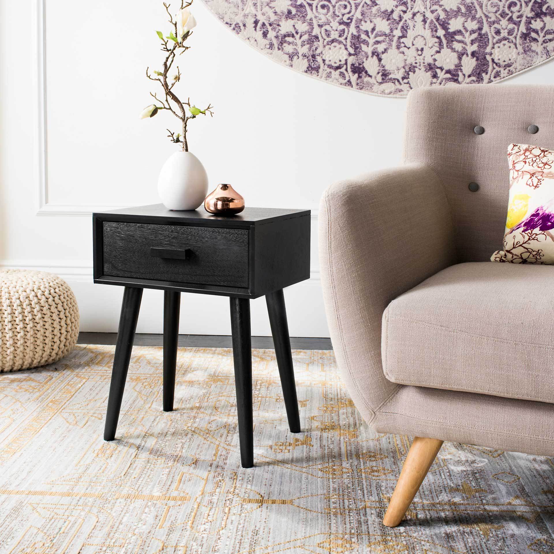 Lylah Accent Table Black - Image 5