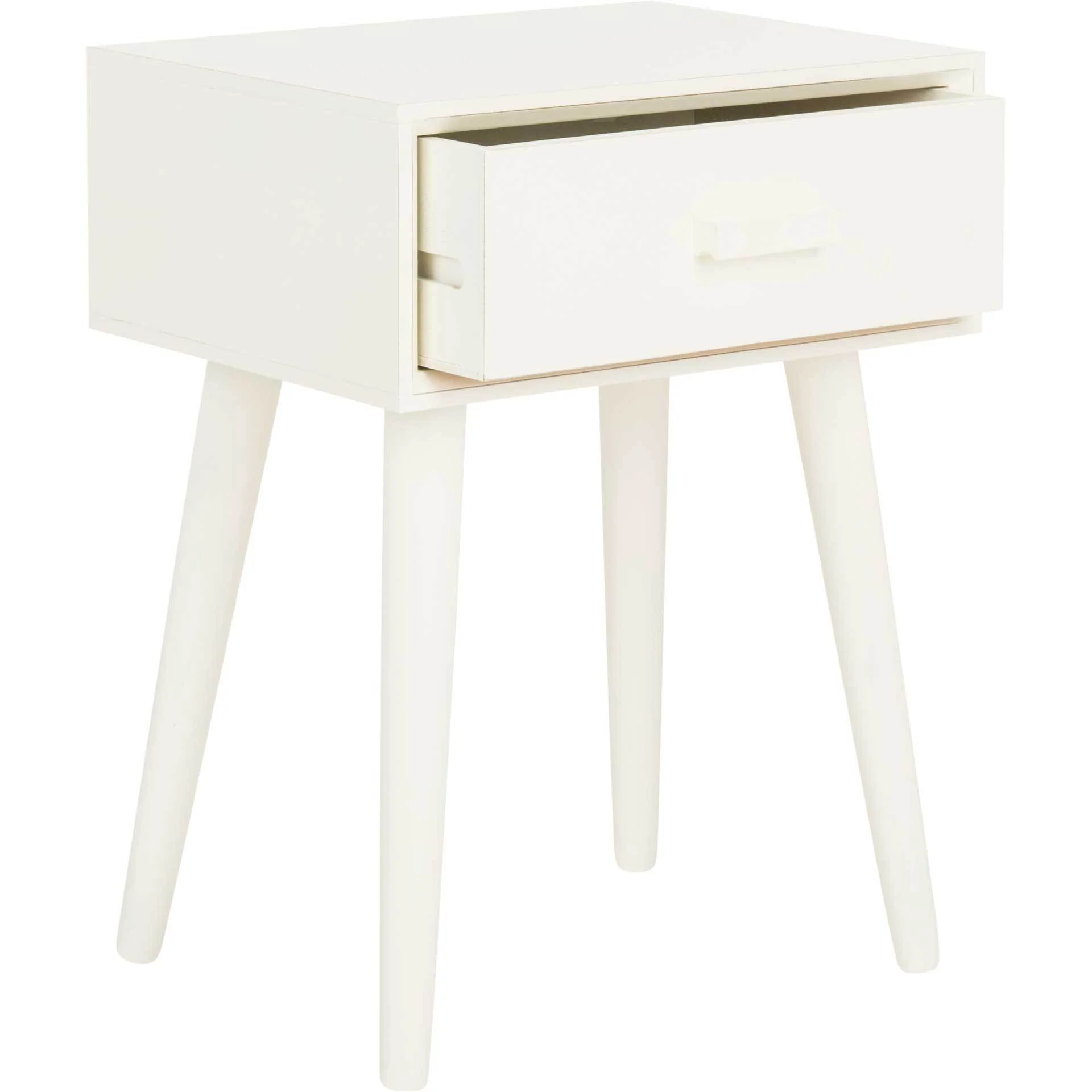 Lylah Accent Table Distressed White - Image 2