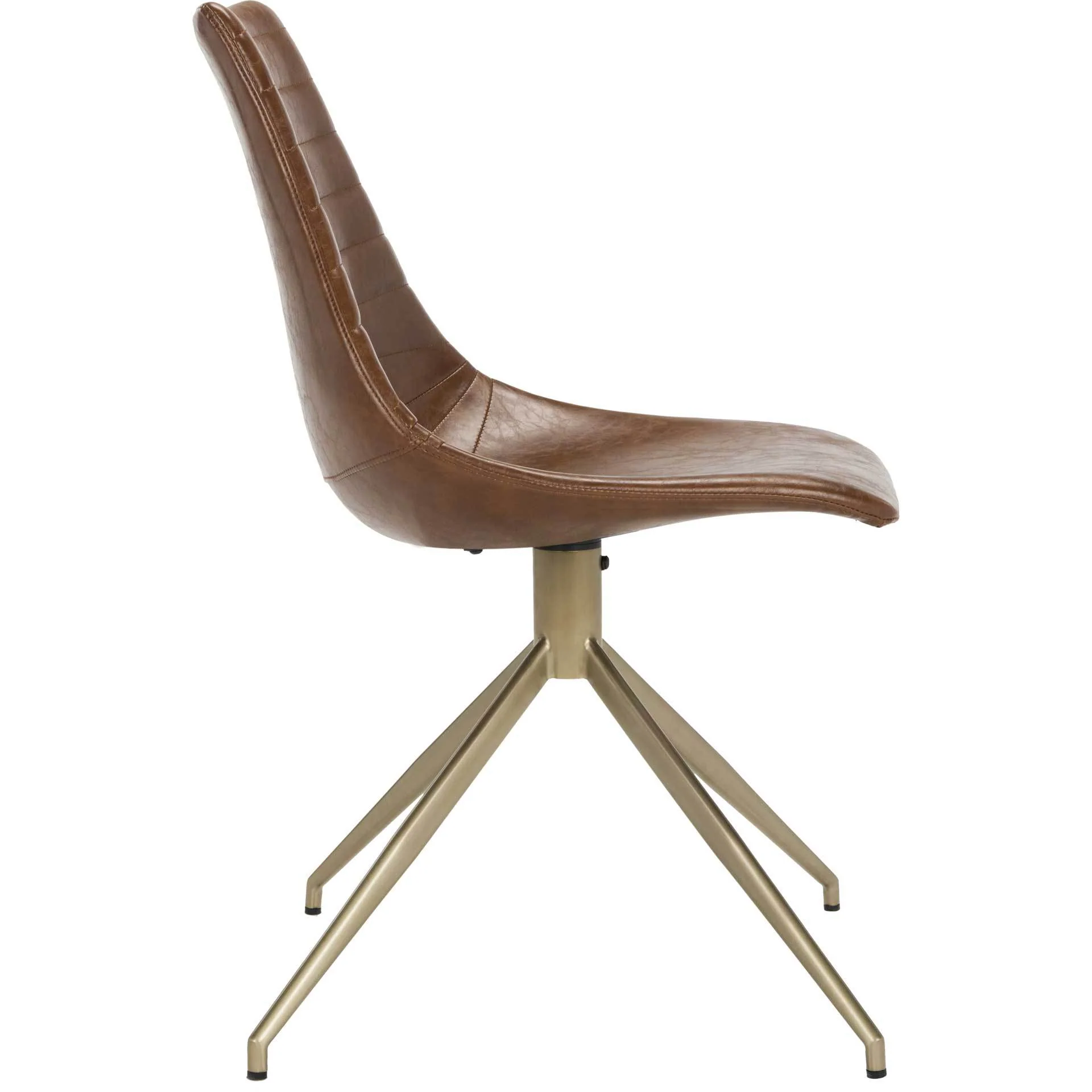 Lyra Leather Swivel Chair (Set of 2) - Image 2