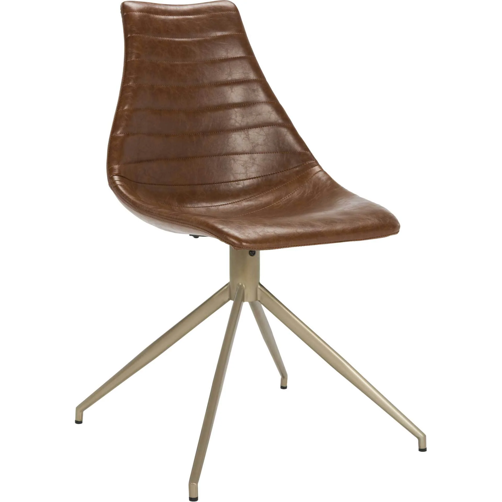Lyra Leather Swivel Chair (Set of 2) - Image 4