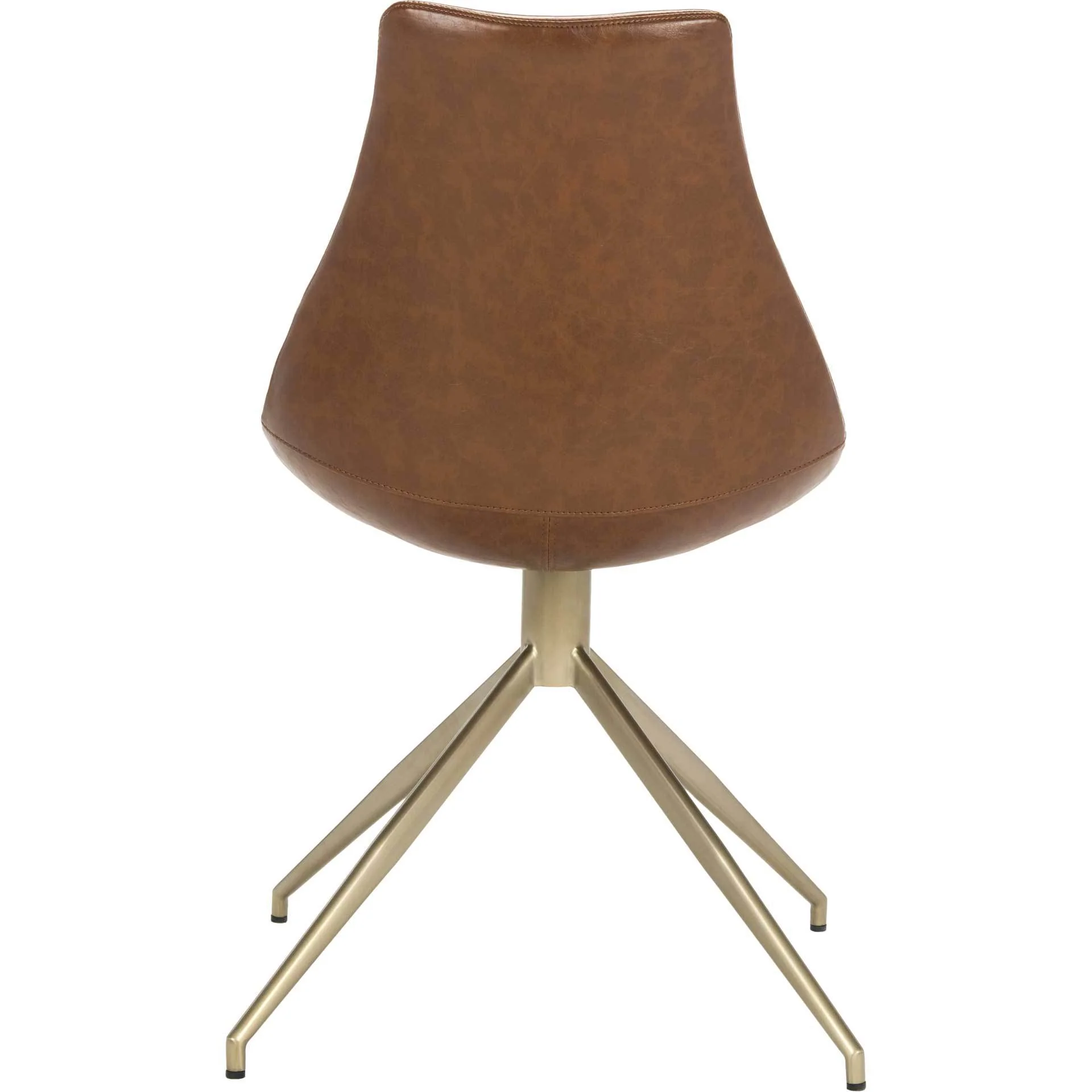 Lyra Leather Swivel Chair (Set of 2) - Image 5