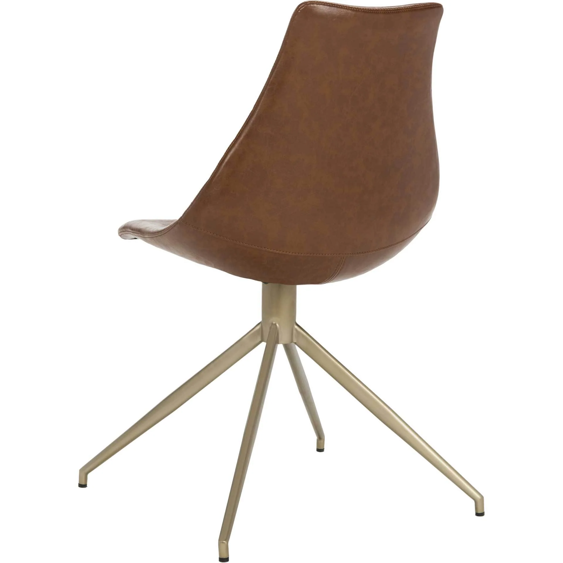 Lyra Leather Swivel Chair (Set of 2) - Image 6