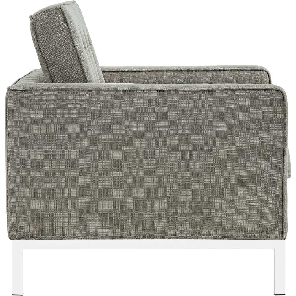 Lyte Fabric Armchair Granite - Image 2