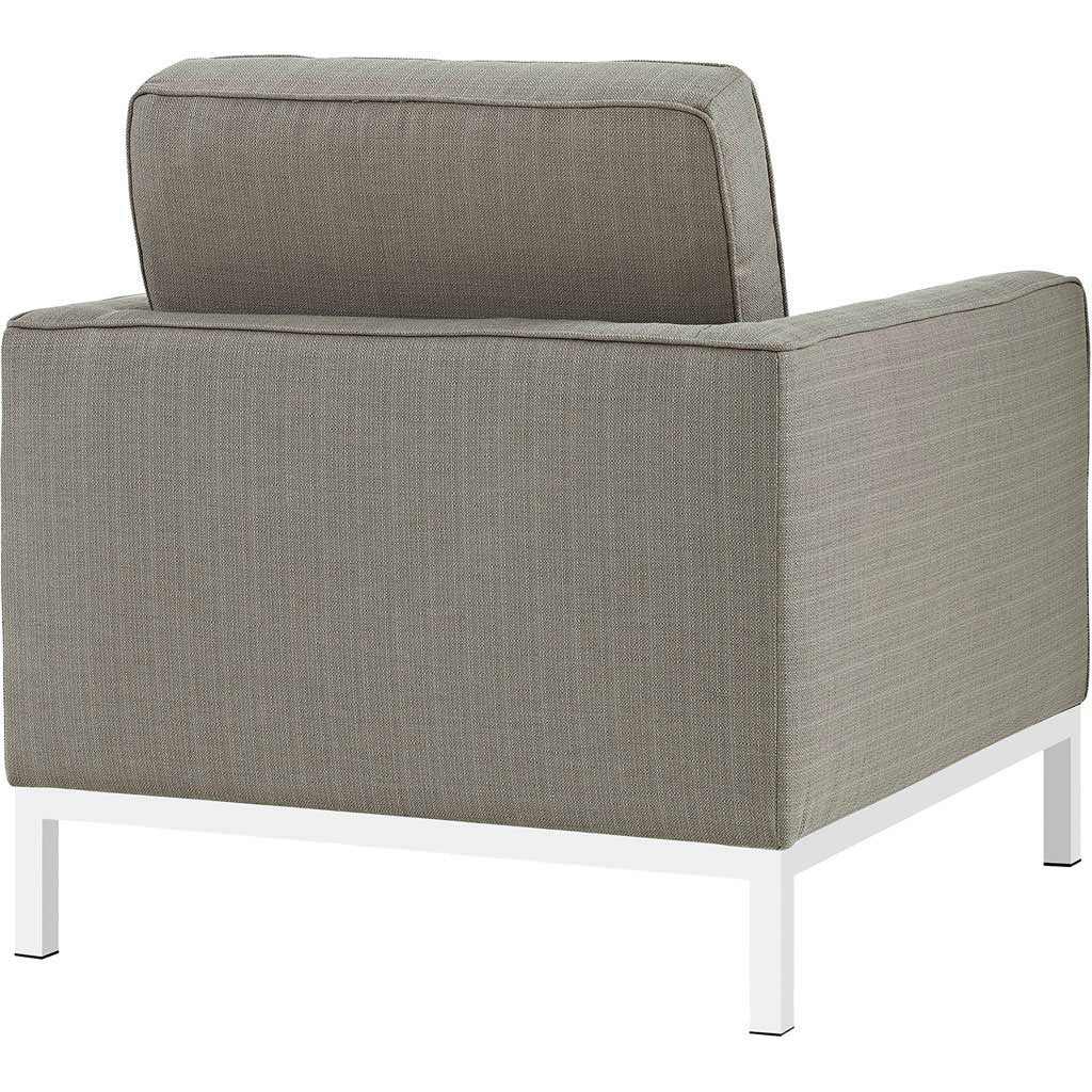 Lyte Fabric Armchair Granite - Image 3