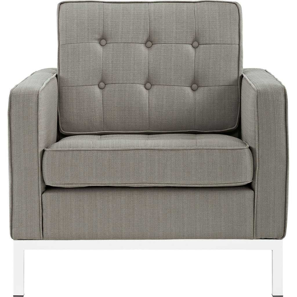 Lyte Fabric Armchair Granite - Image 4