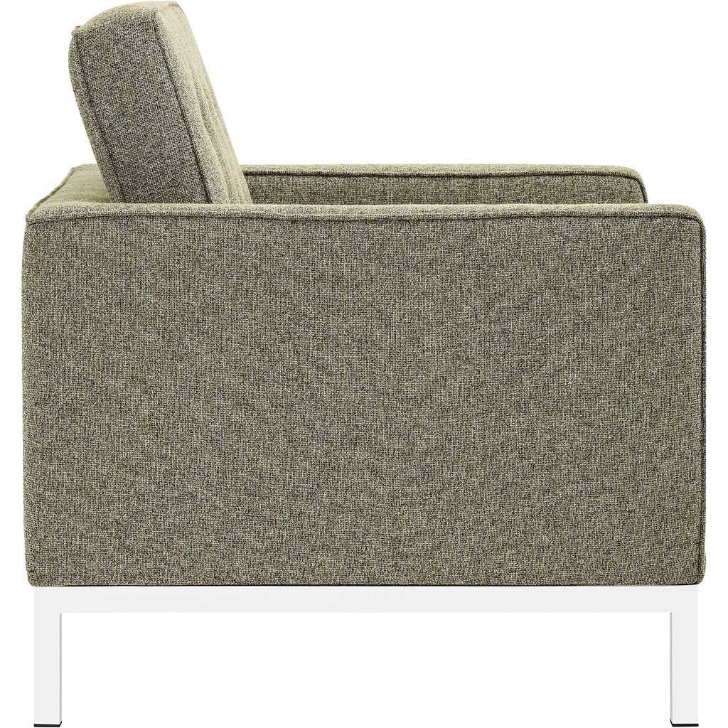 Lyte Fabric Armchair Oatmeal - Image 2