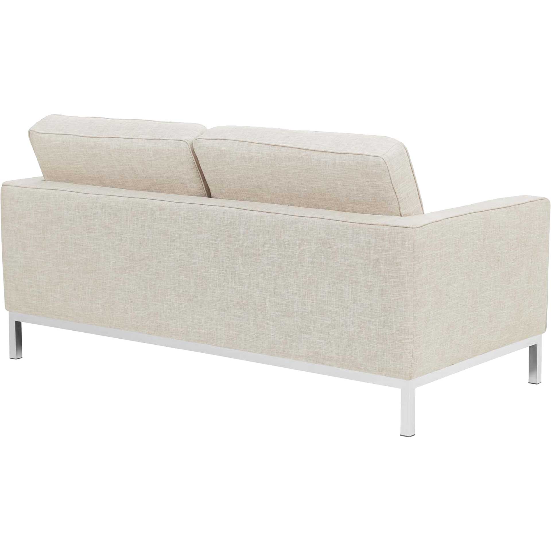 Lyte Fabric Loveseat Beige - Image 3