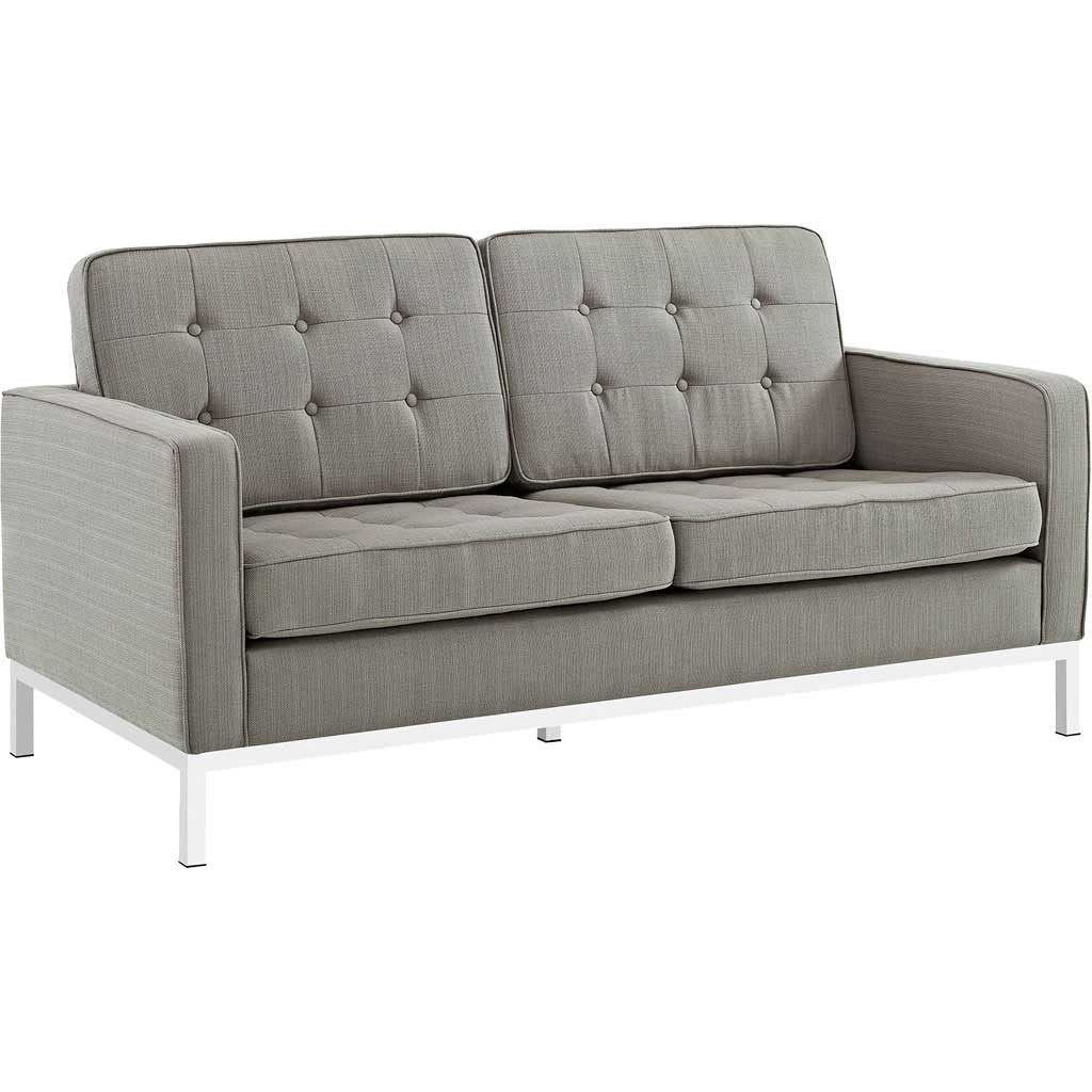 Lyte Fabric Loveseat Granite - Image 2