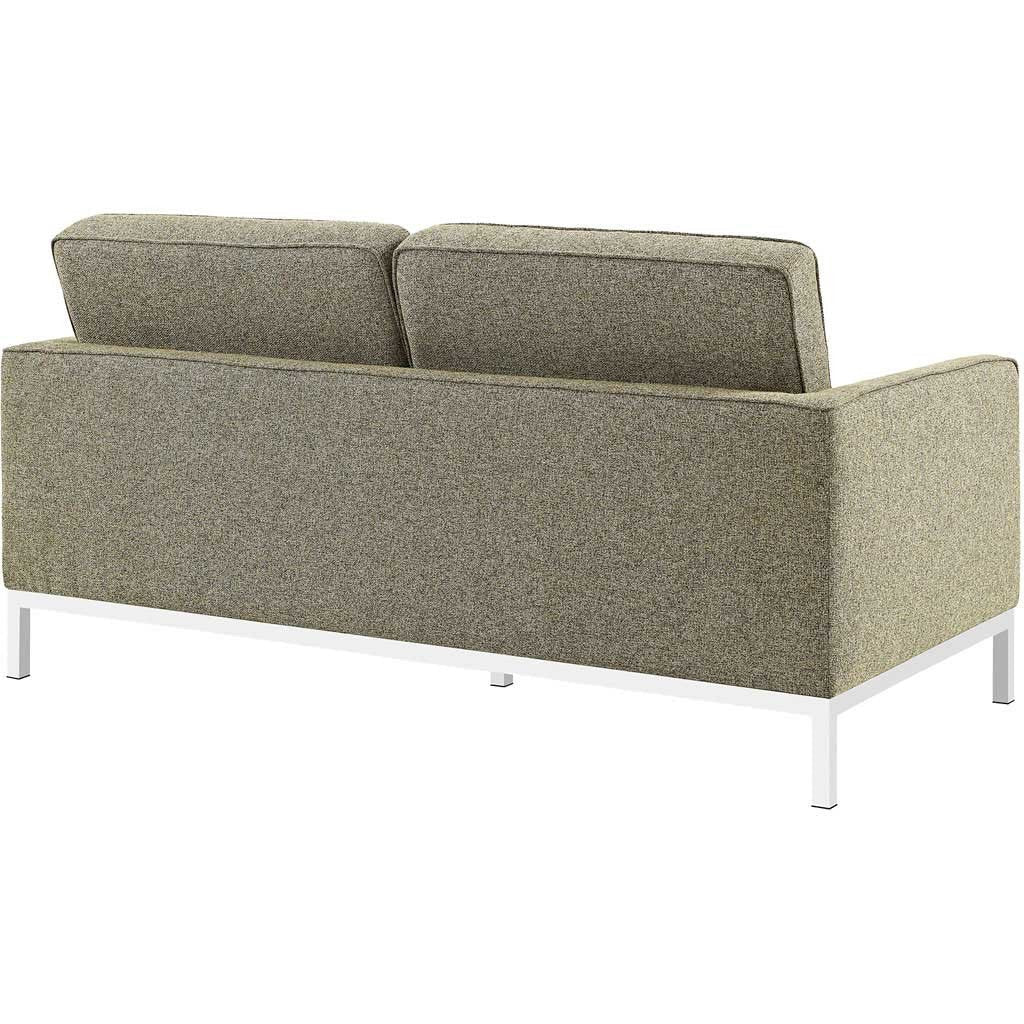 Lyte Fabric Loveseat Oatmeal - Image 3