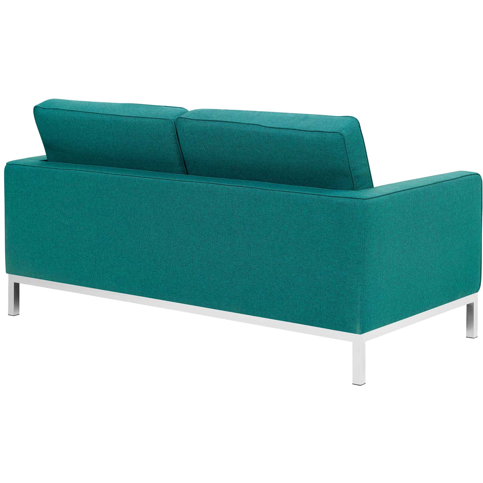Lyte Fabric Loveseat Teal - Image 3