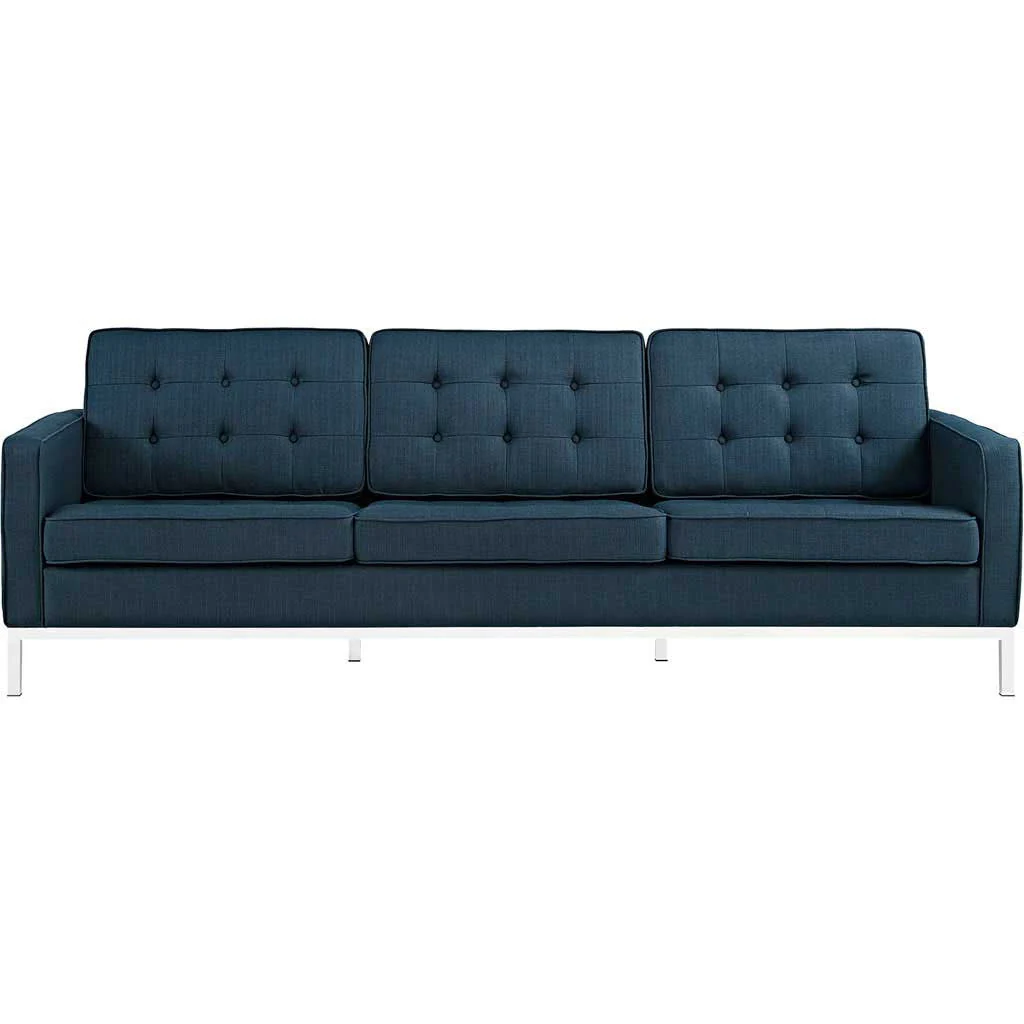 Lyte Fabric Sofa Azure - Image 2