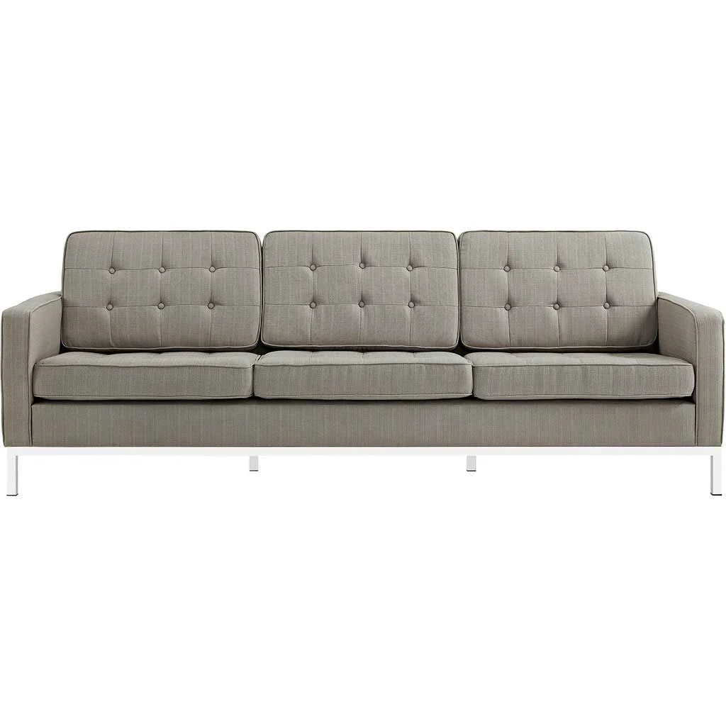 Lyte Fabric Sofa Granite - Image 3