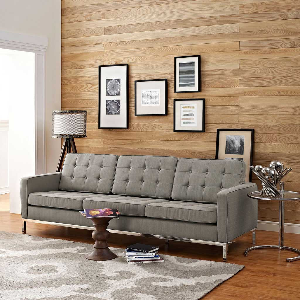 Lyte Fabric Sofa Granite - Image 4