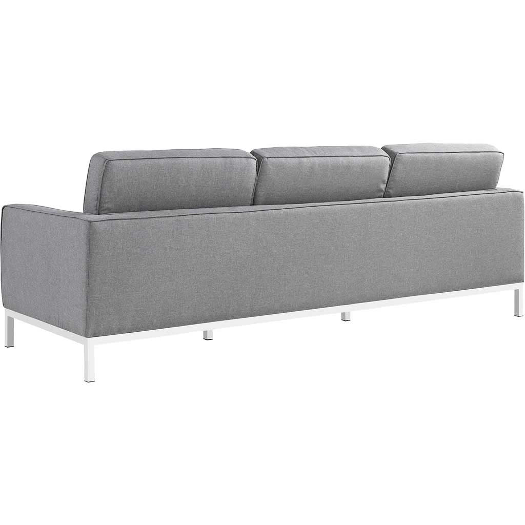 Lyte Fabric Sofa Light Gray - Image 3