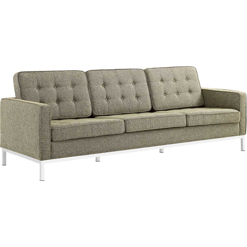 Lyte Fabric Sofa Oatmeal - Image 2