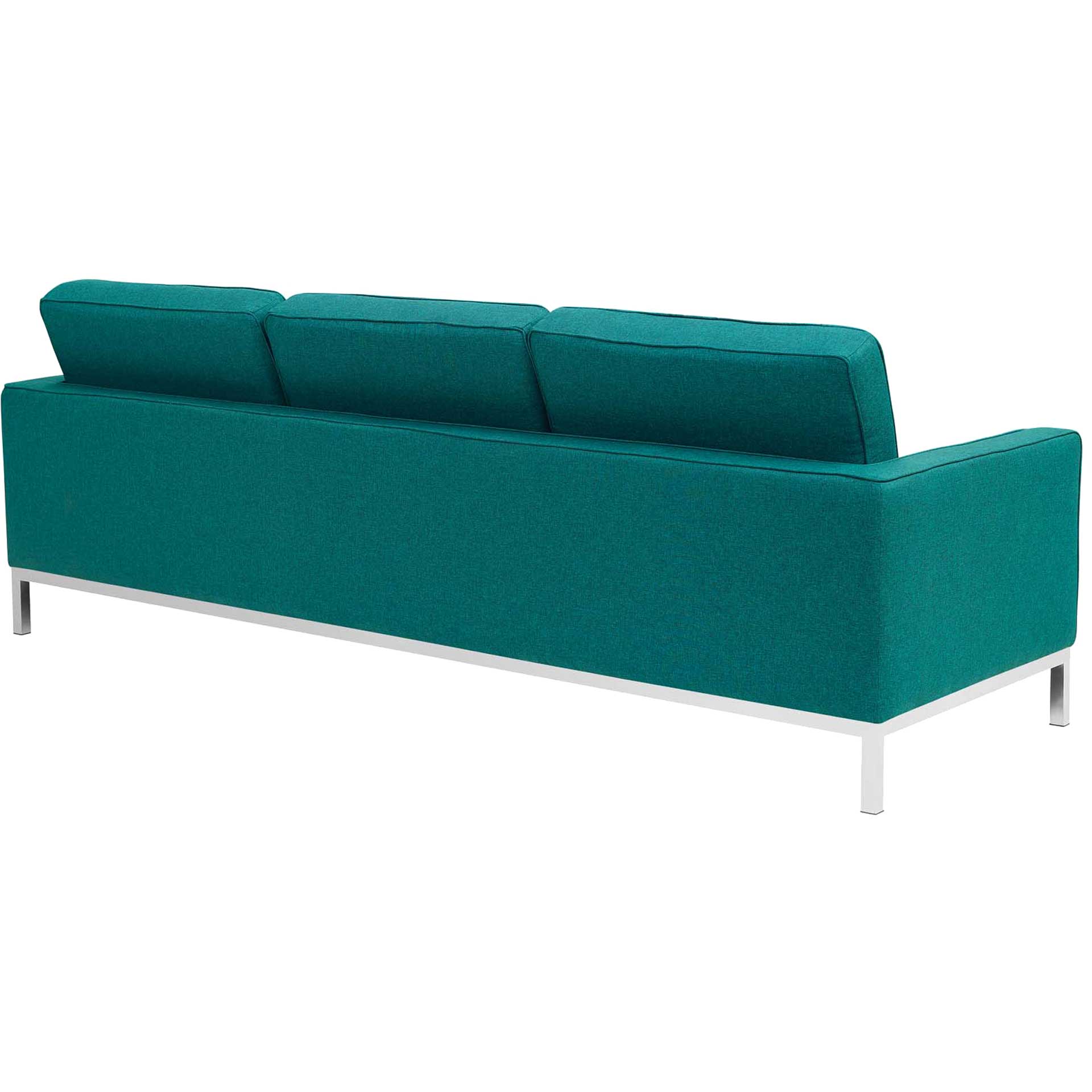 Lyte Fabric Sofa Teal - Image 3