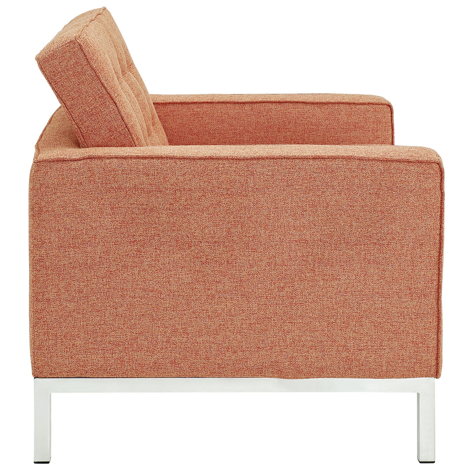 Lyte Wool Armchair Orange Tweed - Image 3