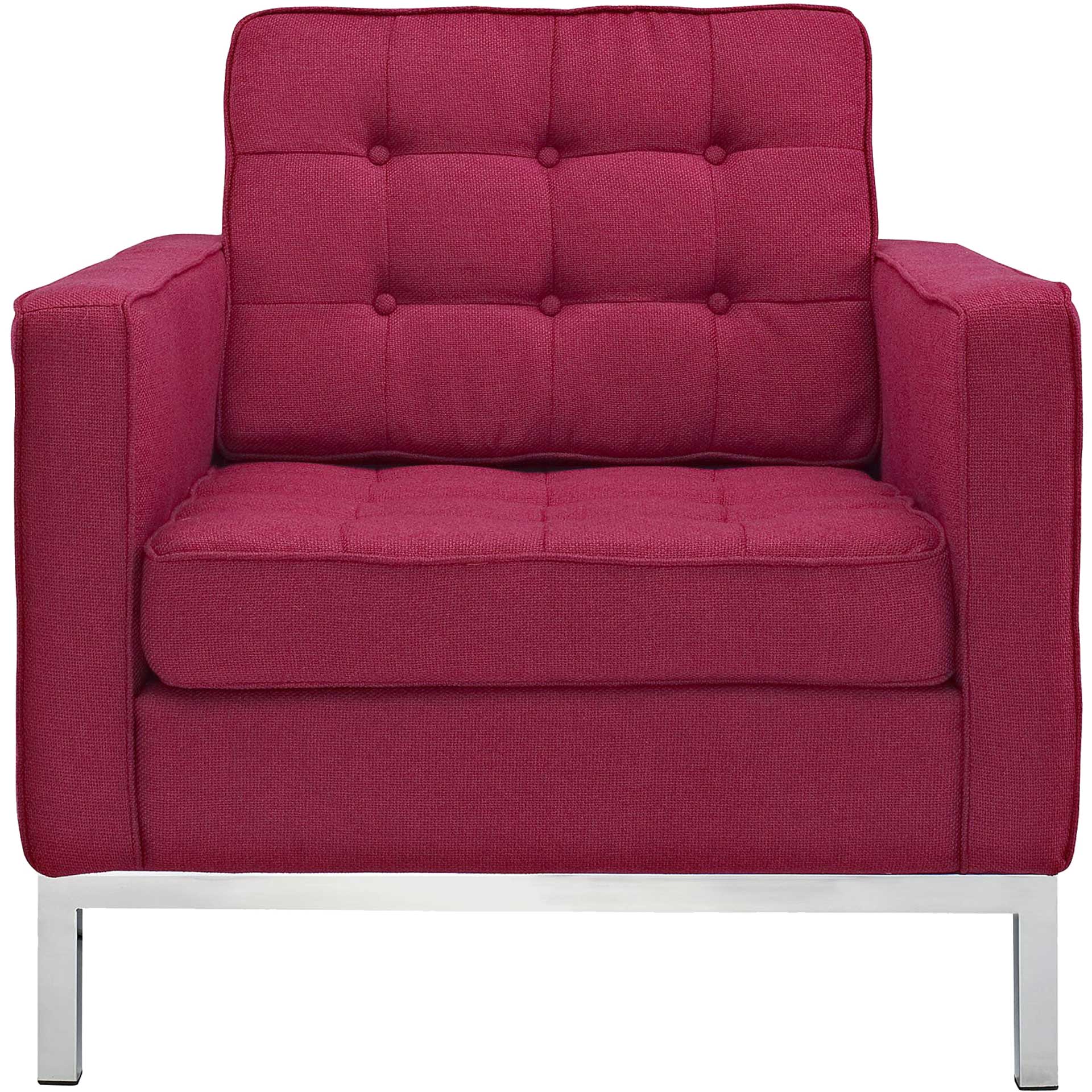 Lyte Wool Armchair Red Tweed - Image 2