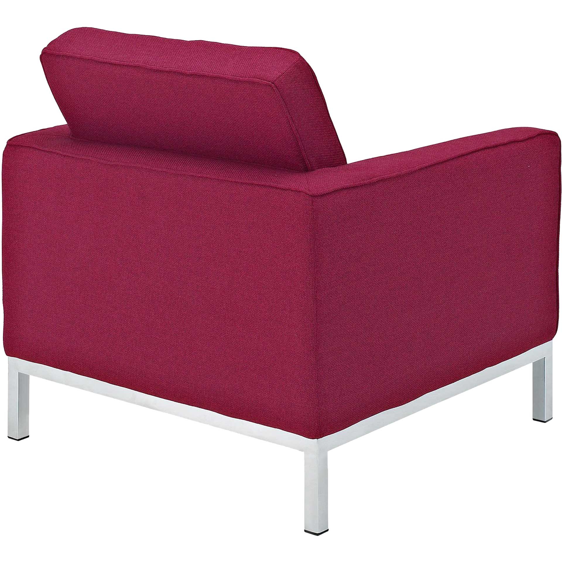 Lyte Wool Armchair Red Tweed - Image 4