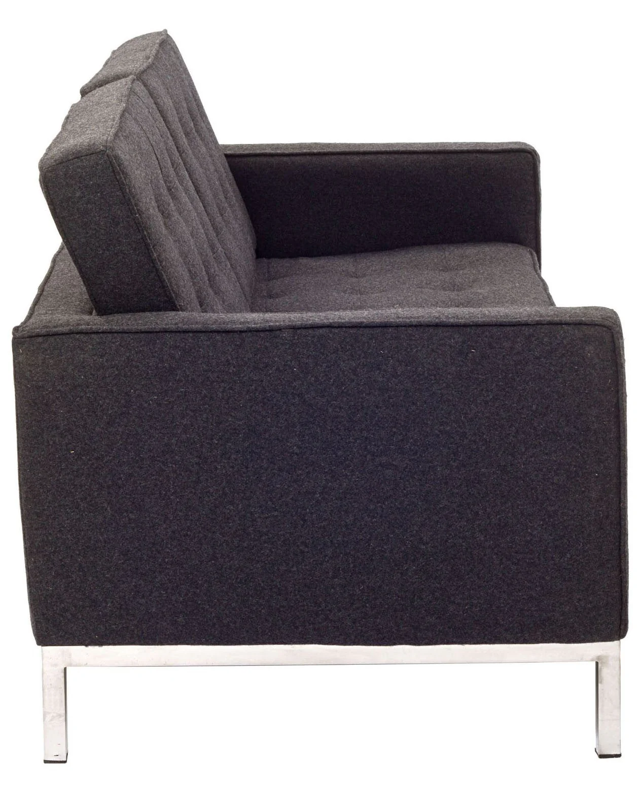 Lyte Wool Loveseat Dark Gray - Image 3