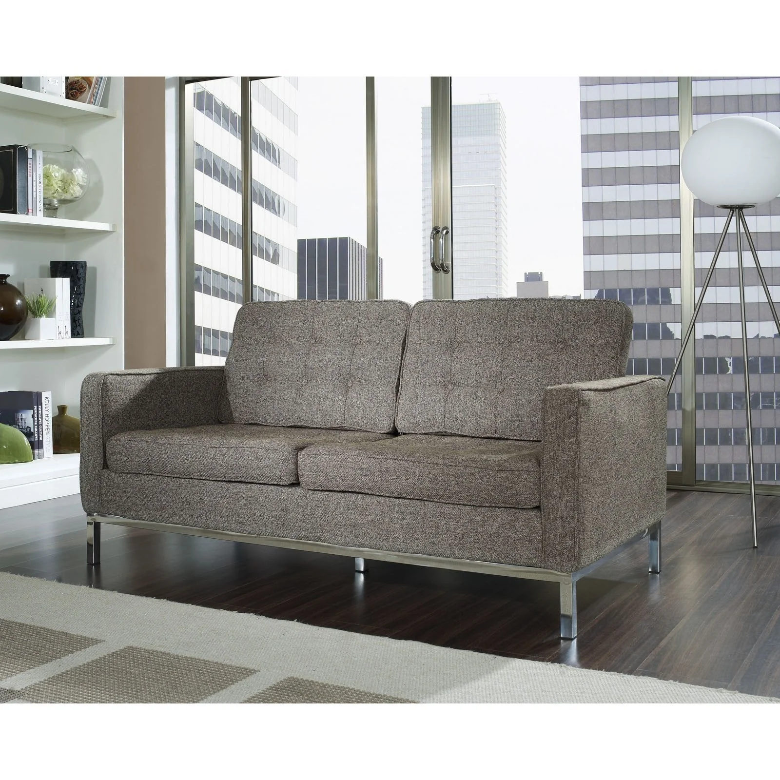 Lyte Wool Loveseat Oatmeal - Image 3