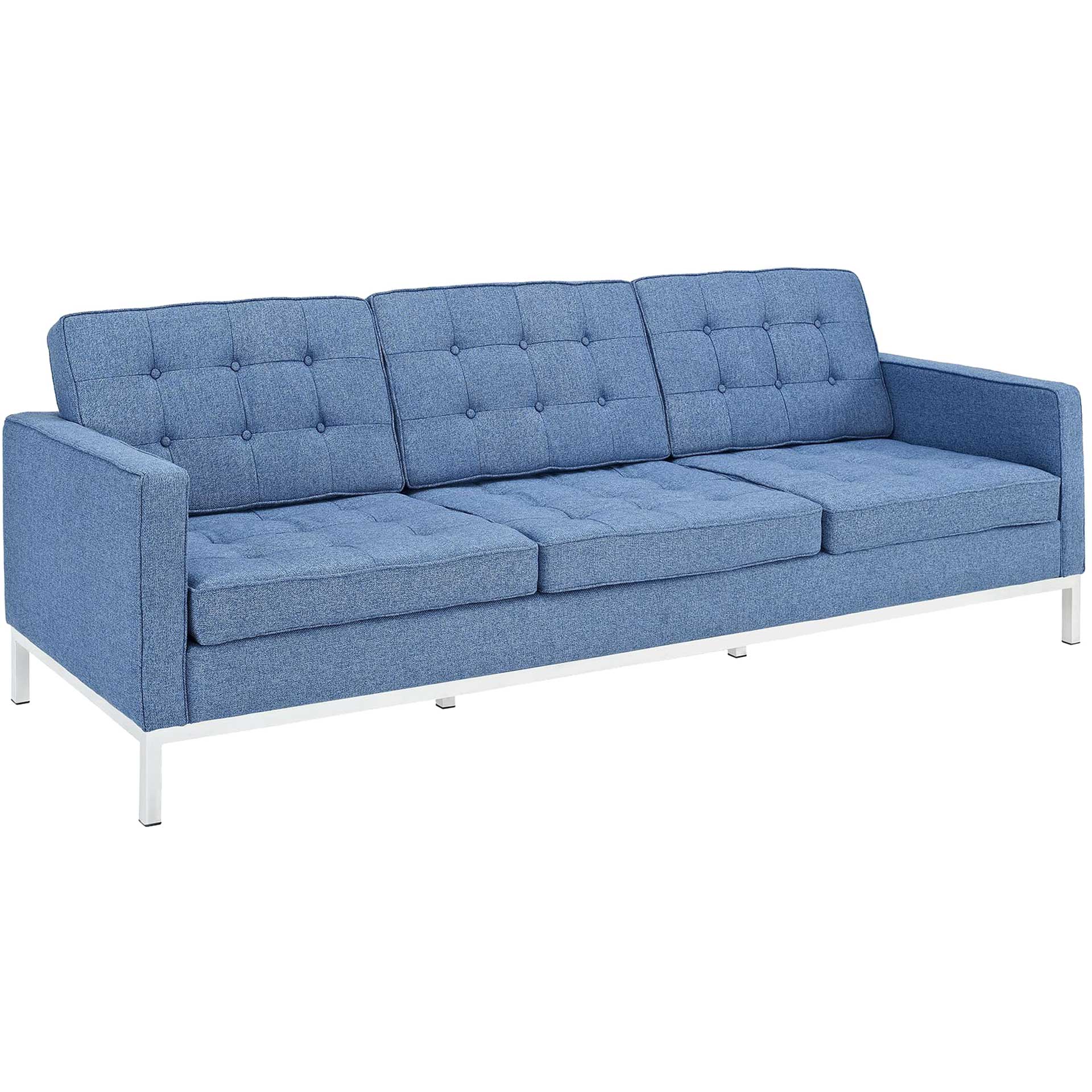 Lyte Wool Sofa Blue Tweed - Image 2