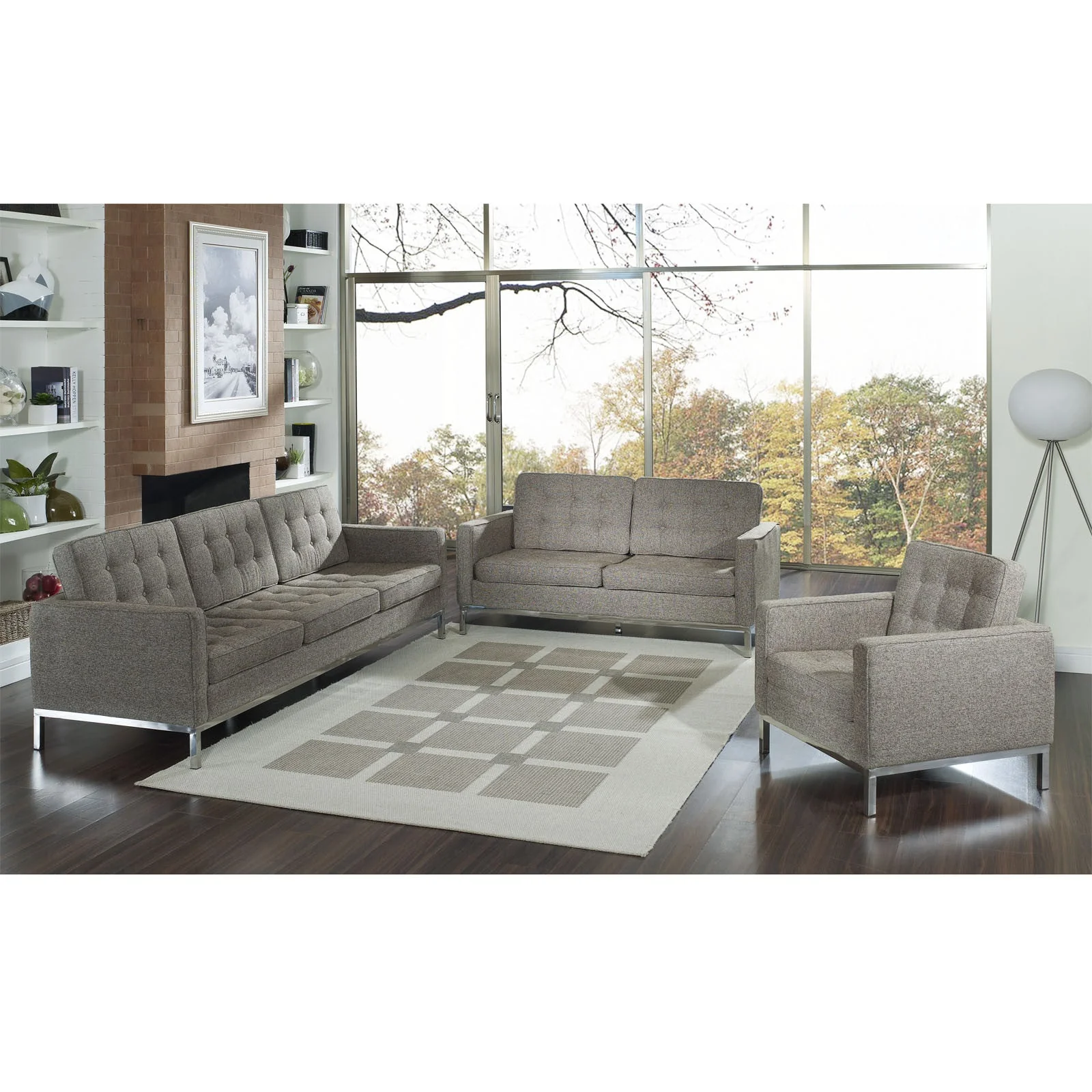Lyte Wool Sofa Oatmeal - Image 3