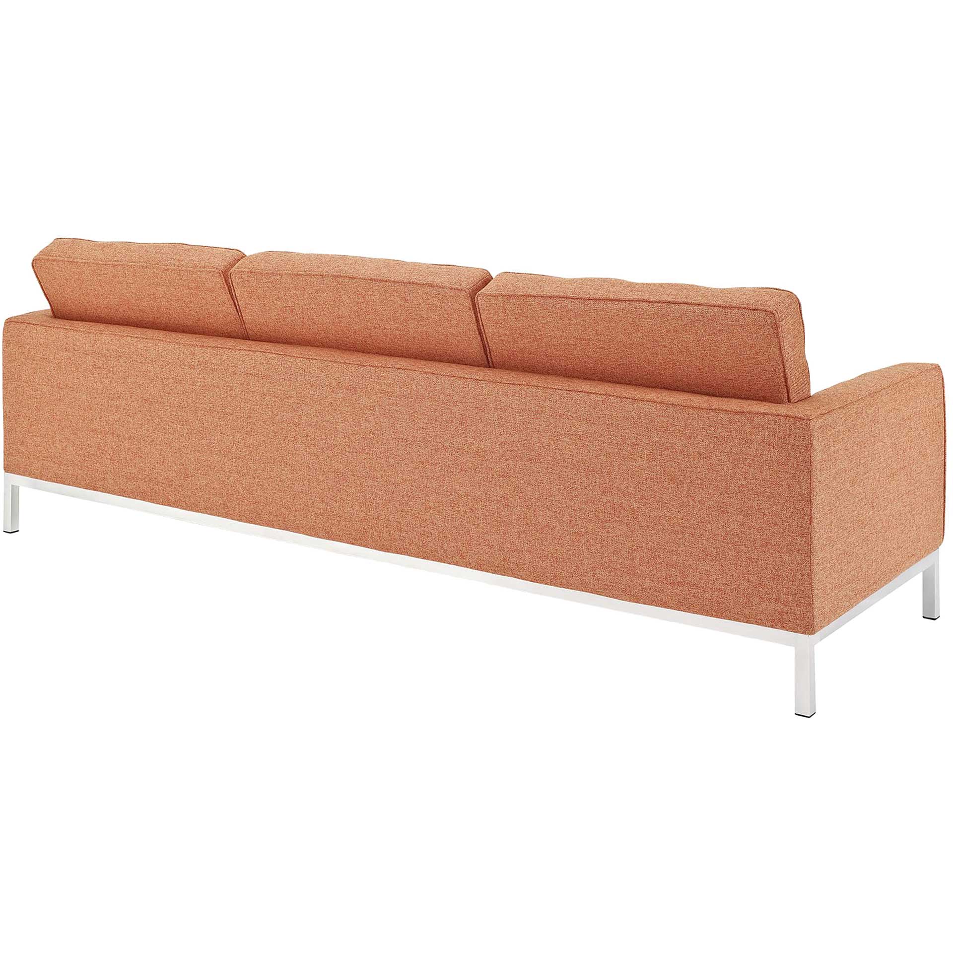 Lyte Wool Sofa Orange Tweed - Image 3