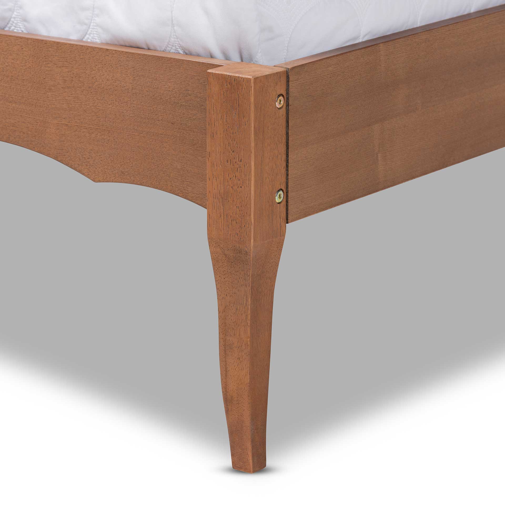 Mabrey Wood/Synthetic Rattan Bed Ash Walnut - Image 5