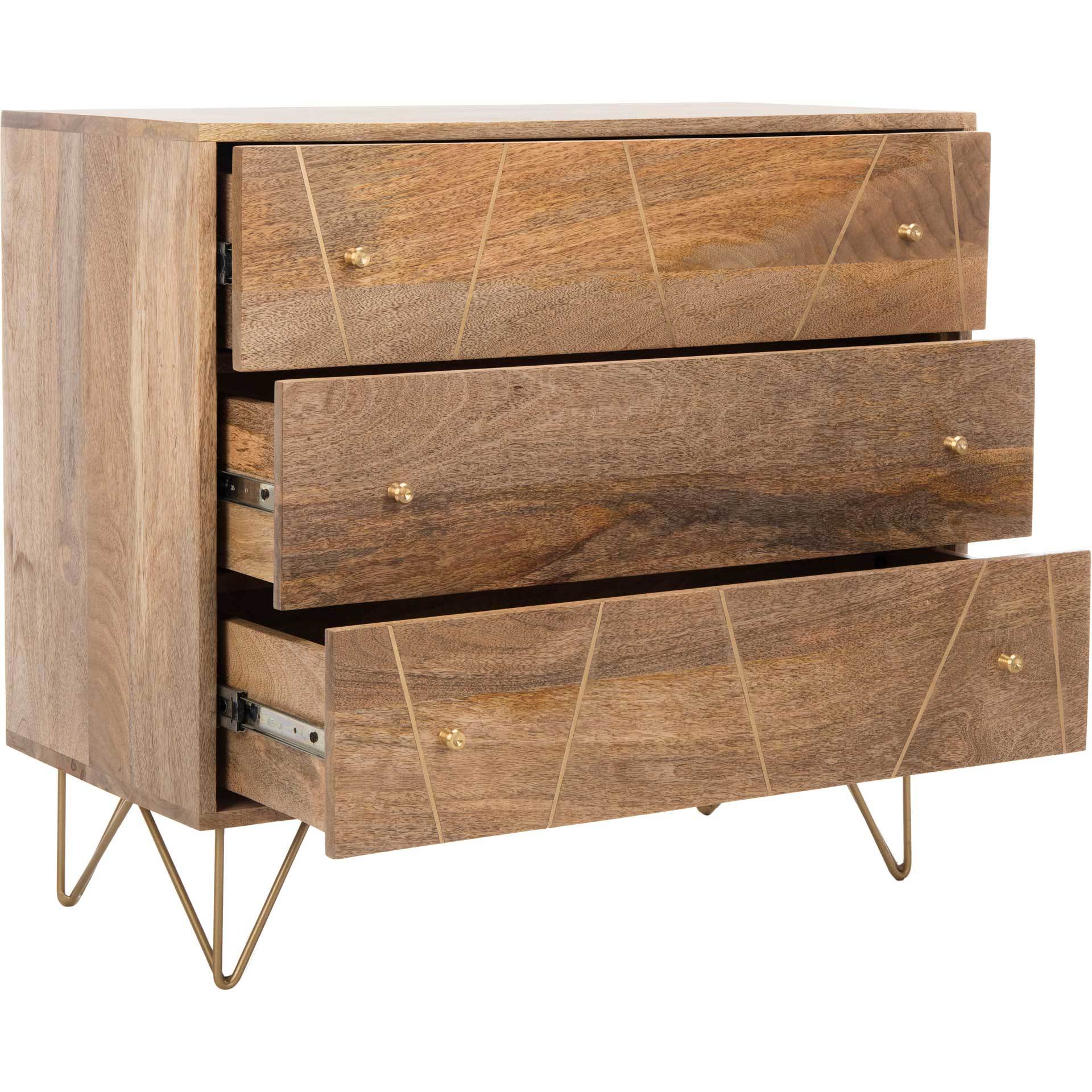 Macey 3 Drawer Chest - Image 2