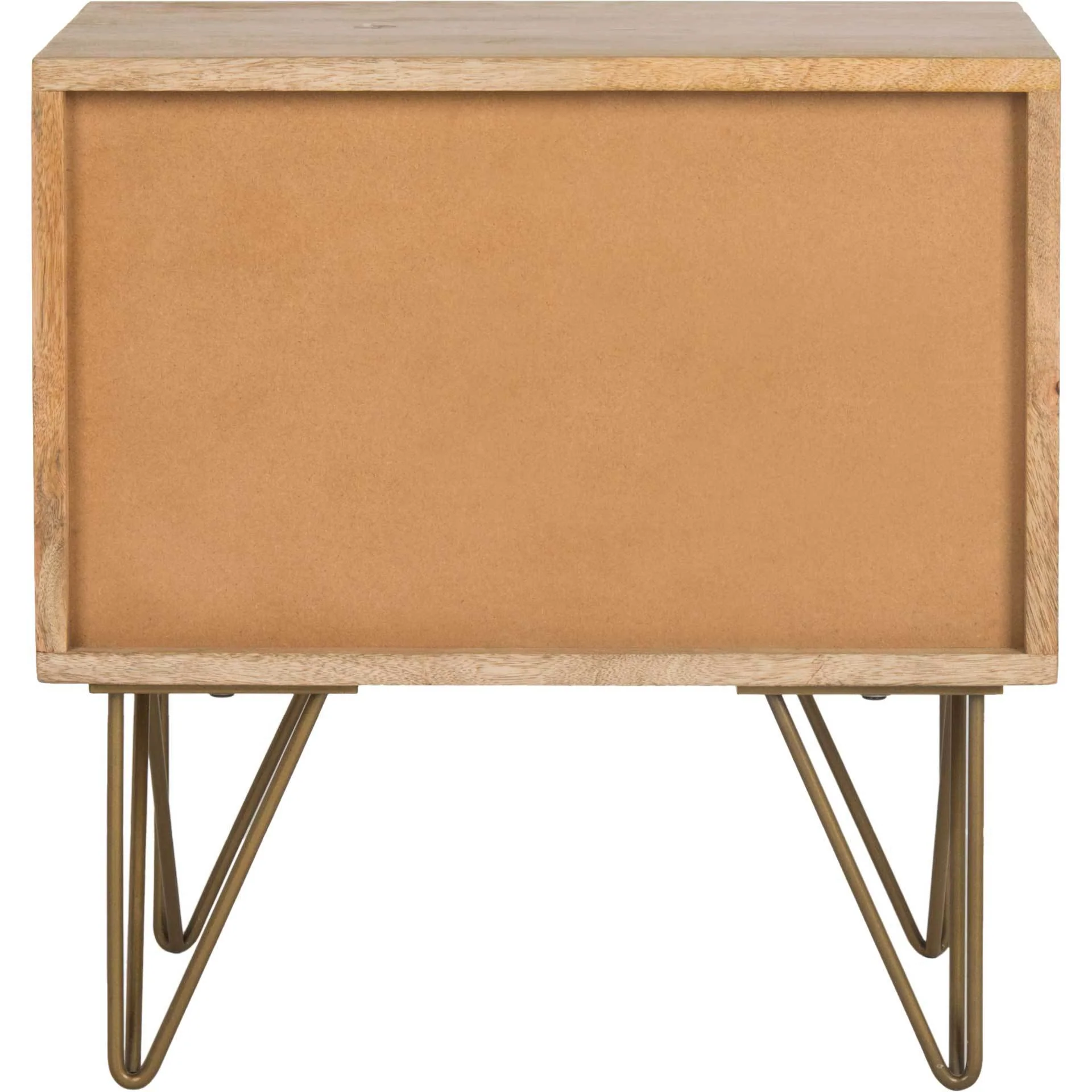 Macey Nightstand Natural/Brass - Image 5