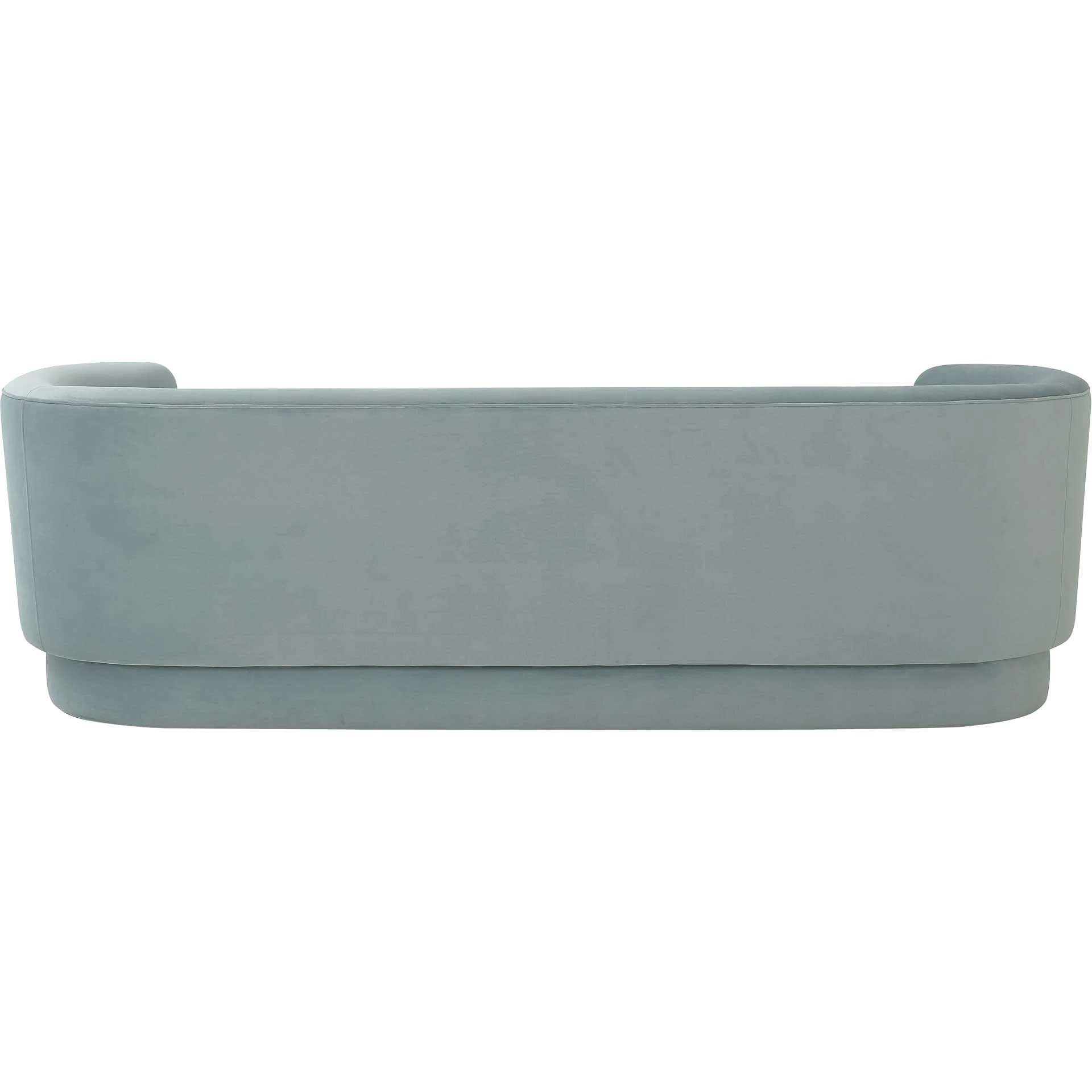 Maddie Velvet Sofa Sea Blue - Image 3