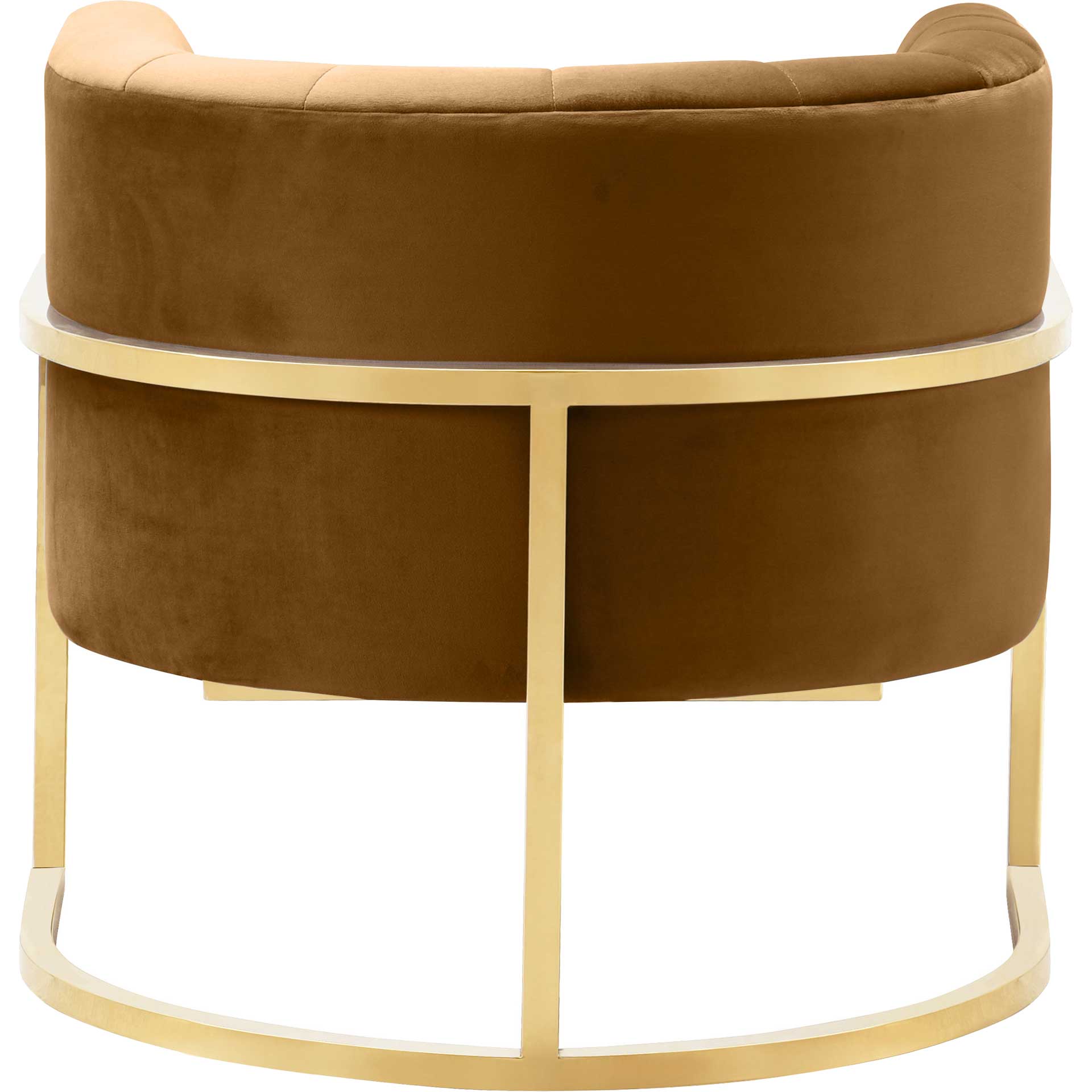 Maddison Velvet Chair Cognac - Image 3