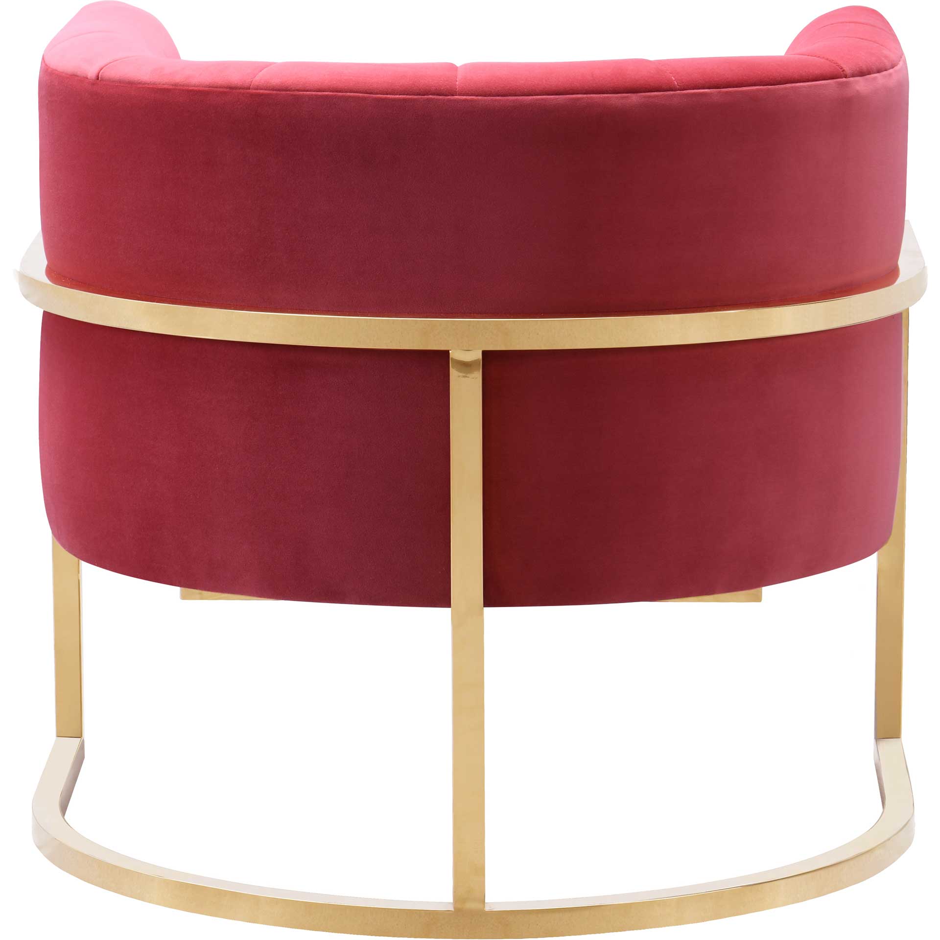 Maddison Velvet Chair Hot Pink - Image 4