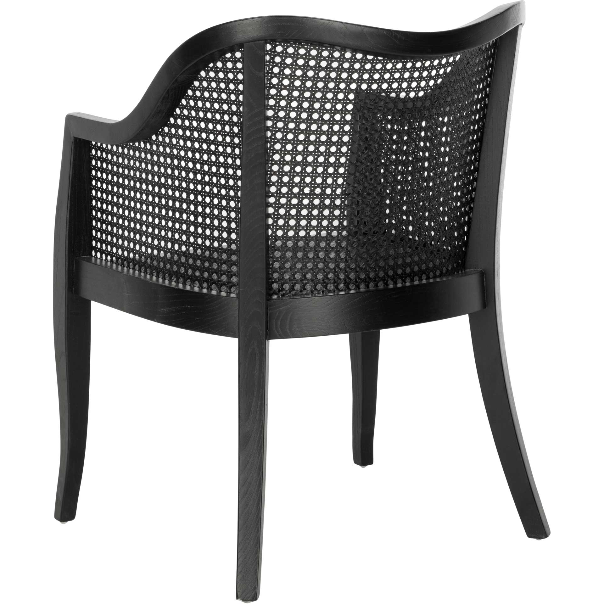Maddox Cane Dining Chair Black - Image 5