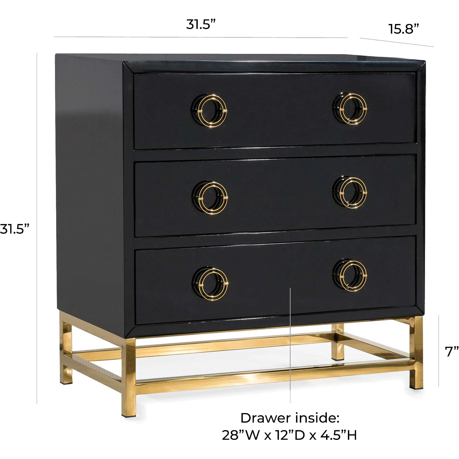 Maddox Chest Black - Image 9