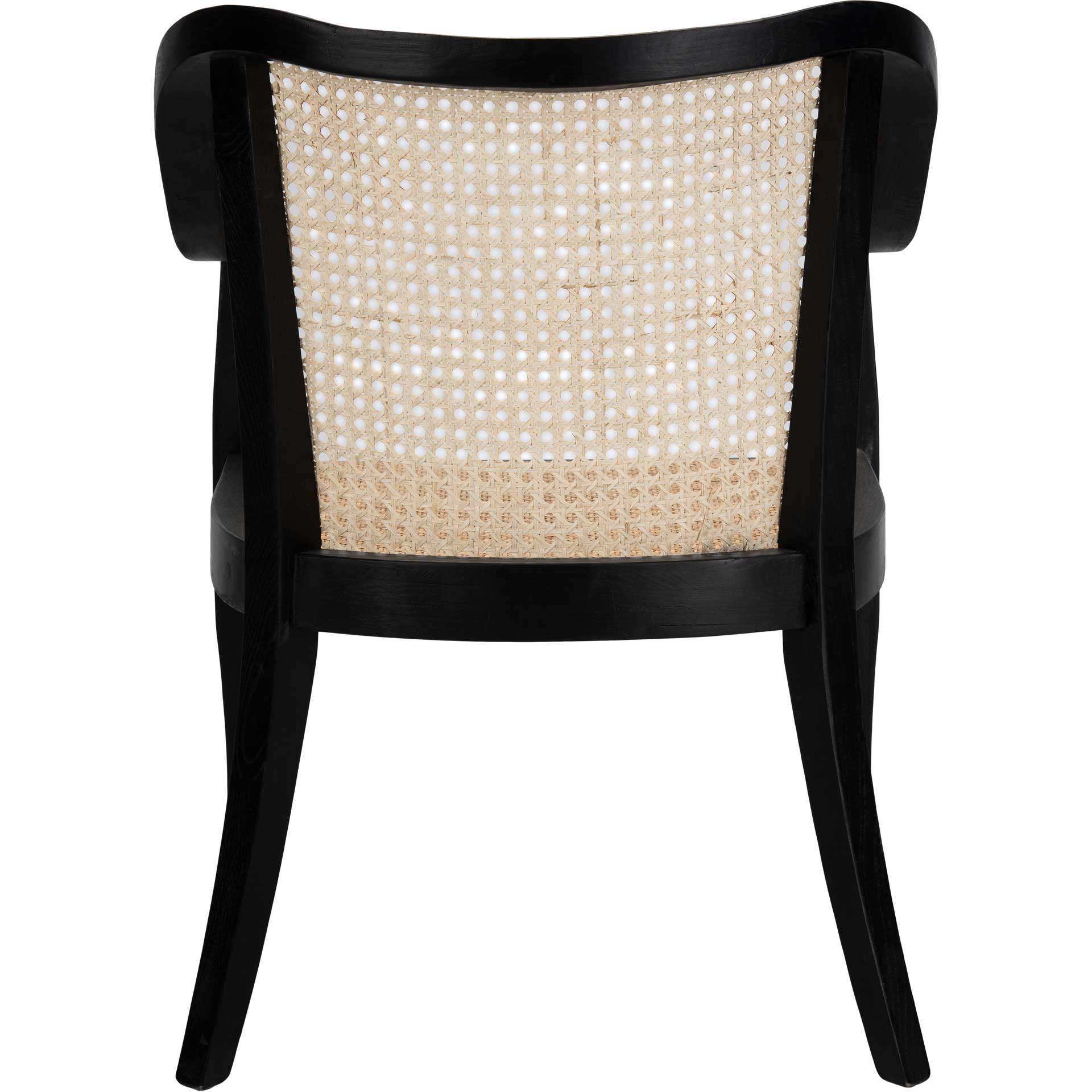 Maddox Dining Chair Black/Natural - Image 4